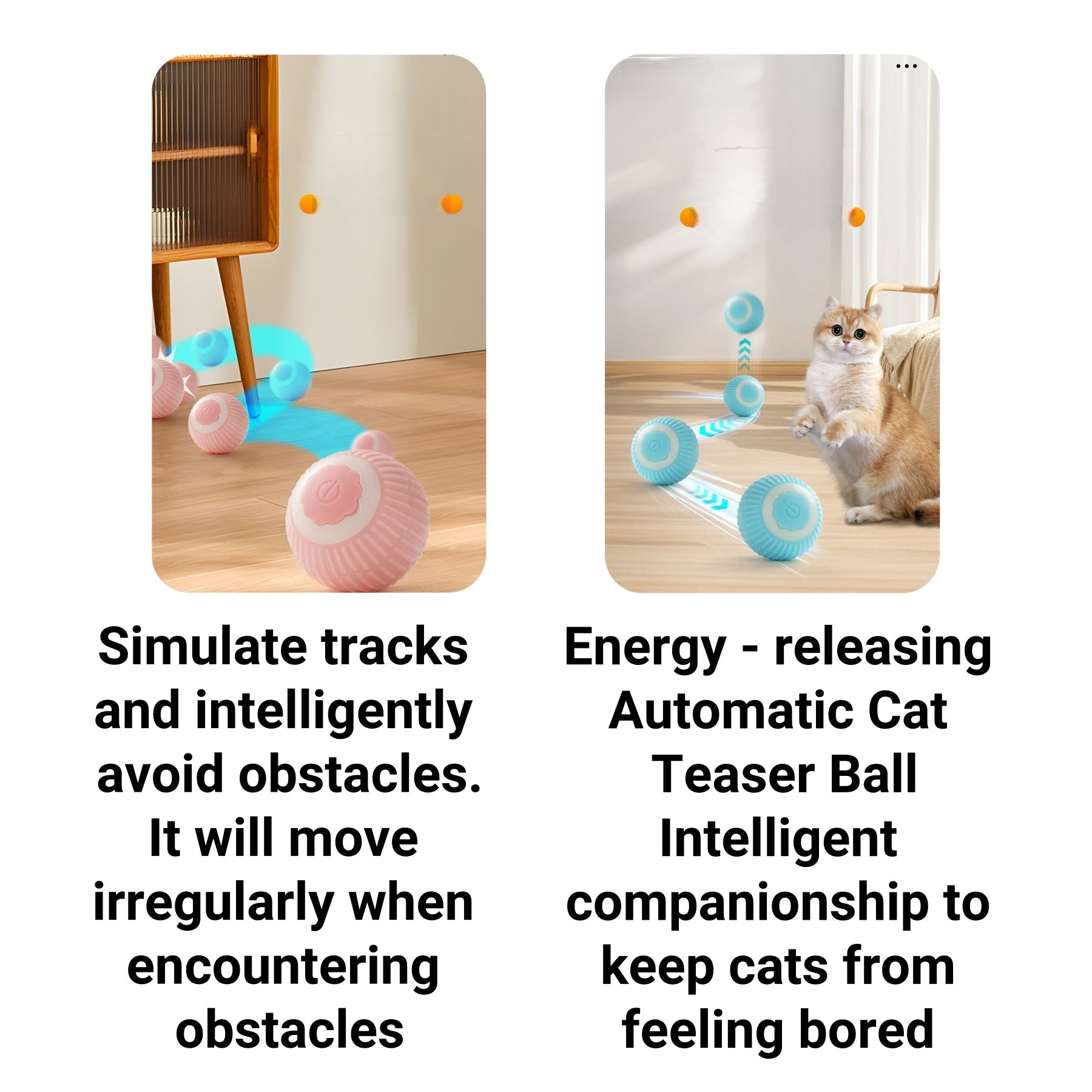 Smart & Engaging Cat Toy Ball
