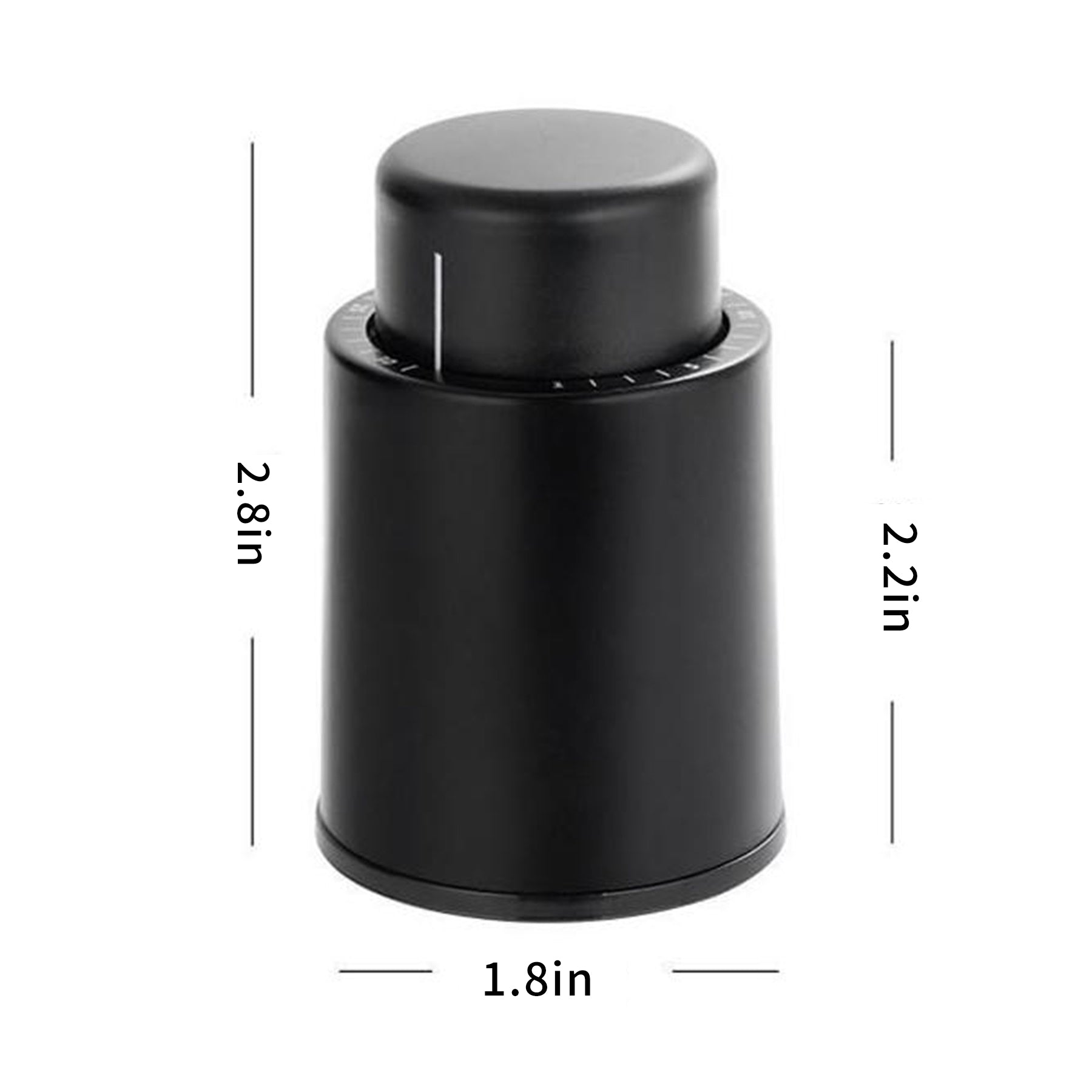 Press-Type Integrated Vacuum Wine Stopper