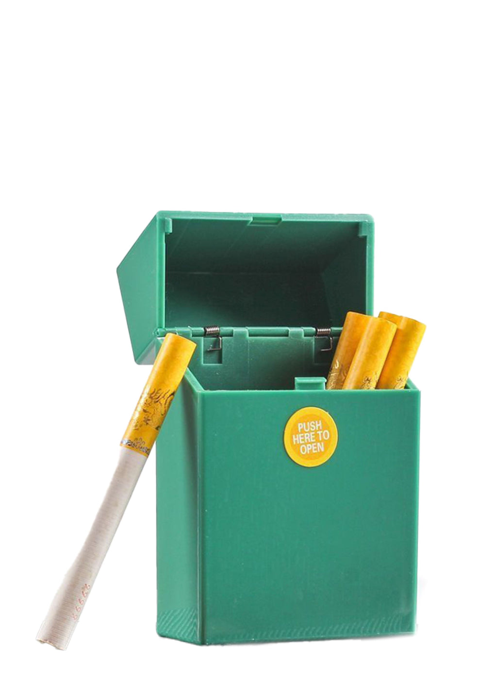Portable Anti - Crush Plastic Cigarette Case