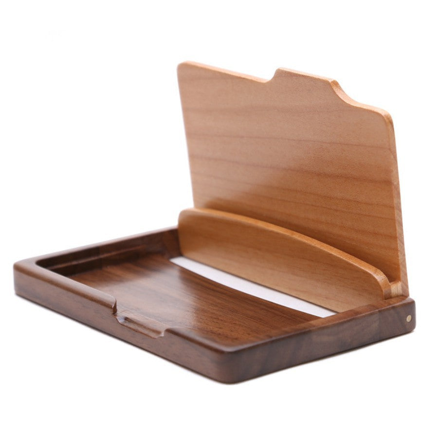 Wooden Business Card Holder
