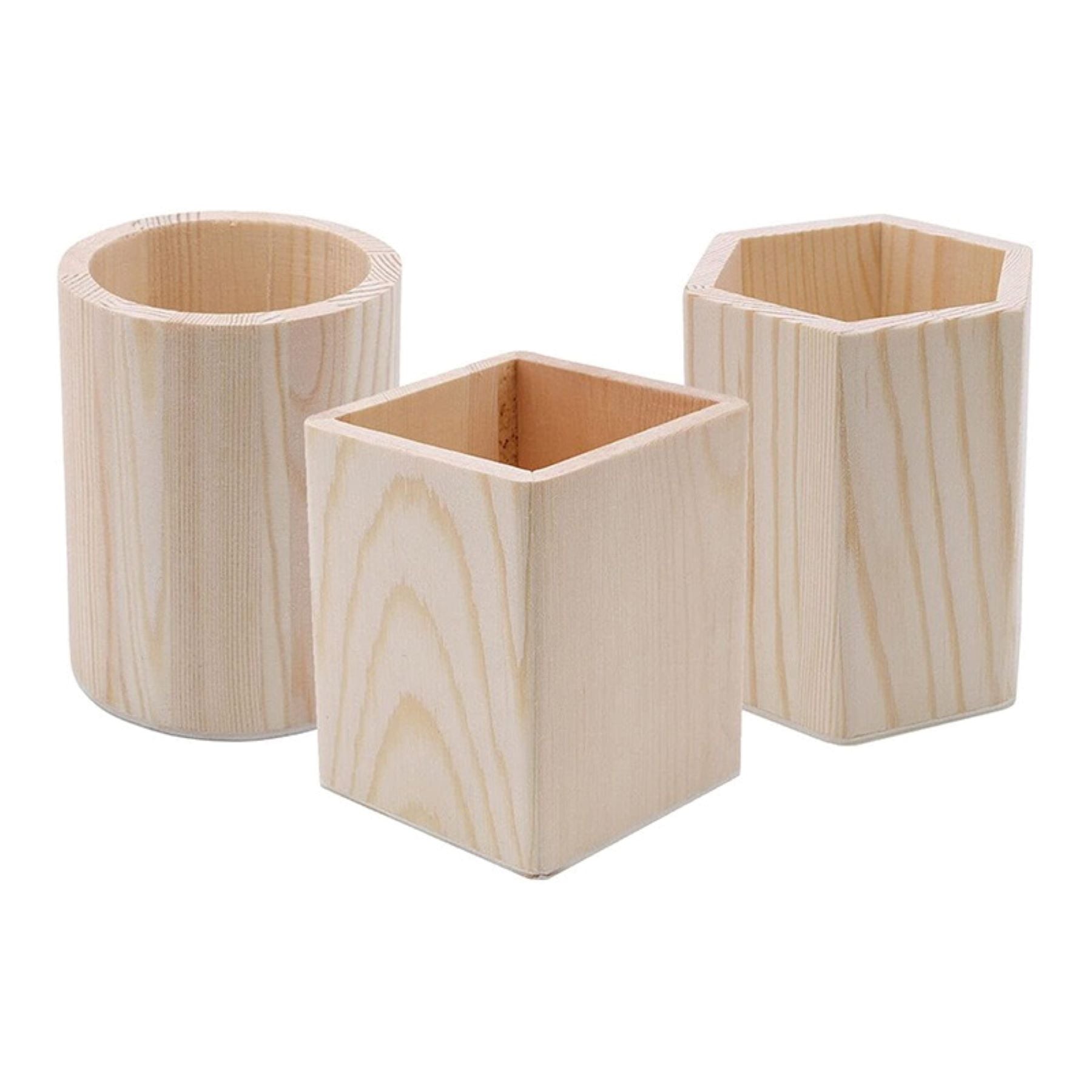 Wooden Pen Holder