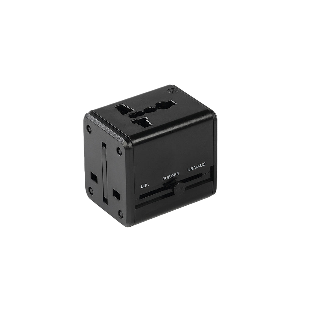 Universal Travel Power Adapter With Dual Usb Charging Ports