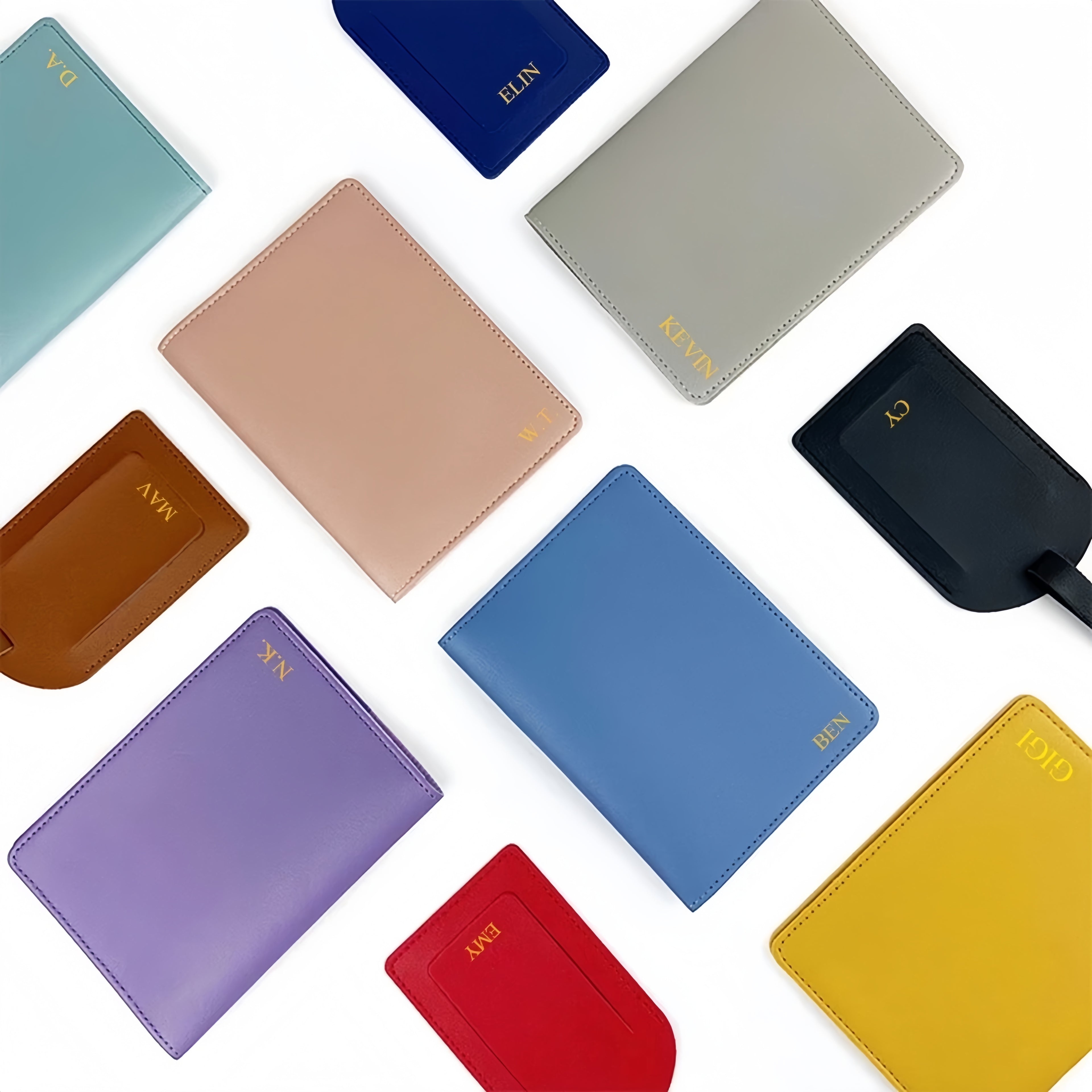 Hot Sale Passport Holder And Luggage Tag Set