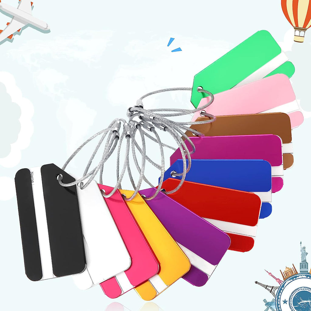 Metal Luggage Tags