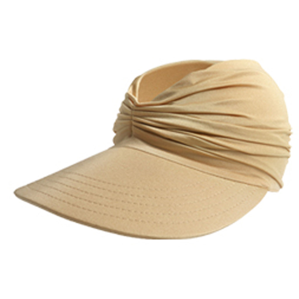 Summer Chinlon Hollow Sun Visor Hat
