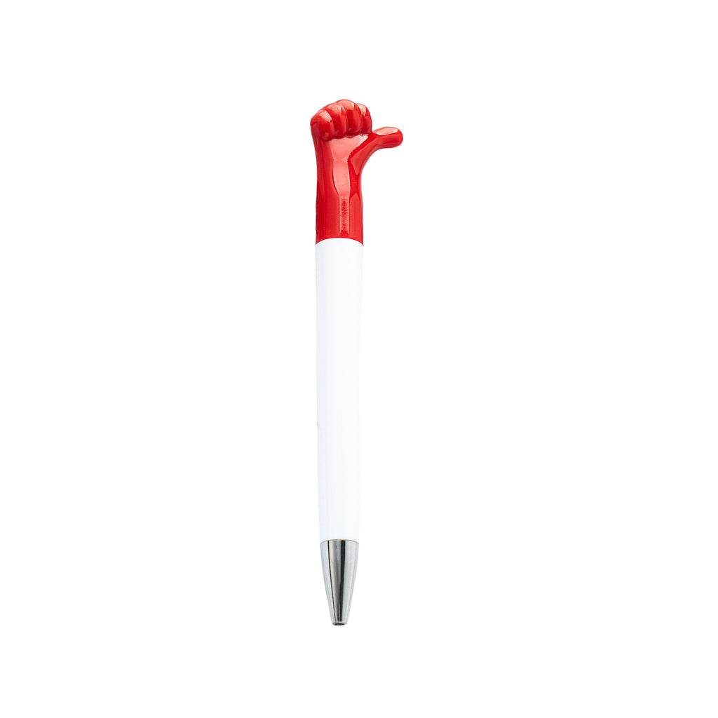 Hand Gesture Plastic Ballpoint Pen