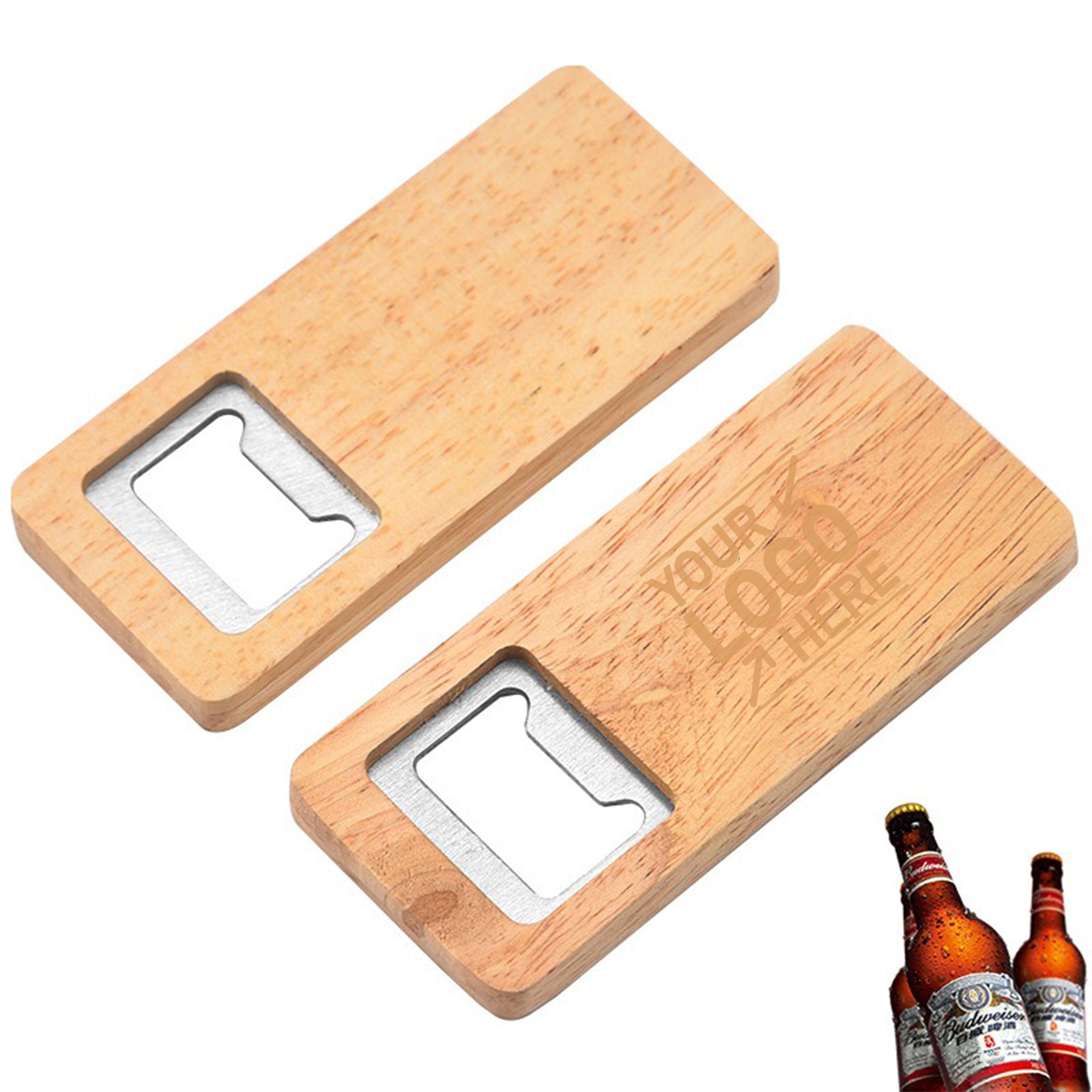Bamboo Bottle Opener
