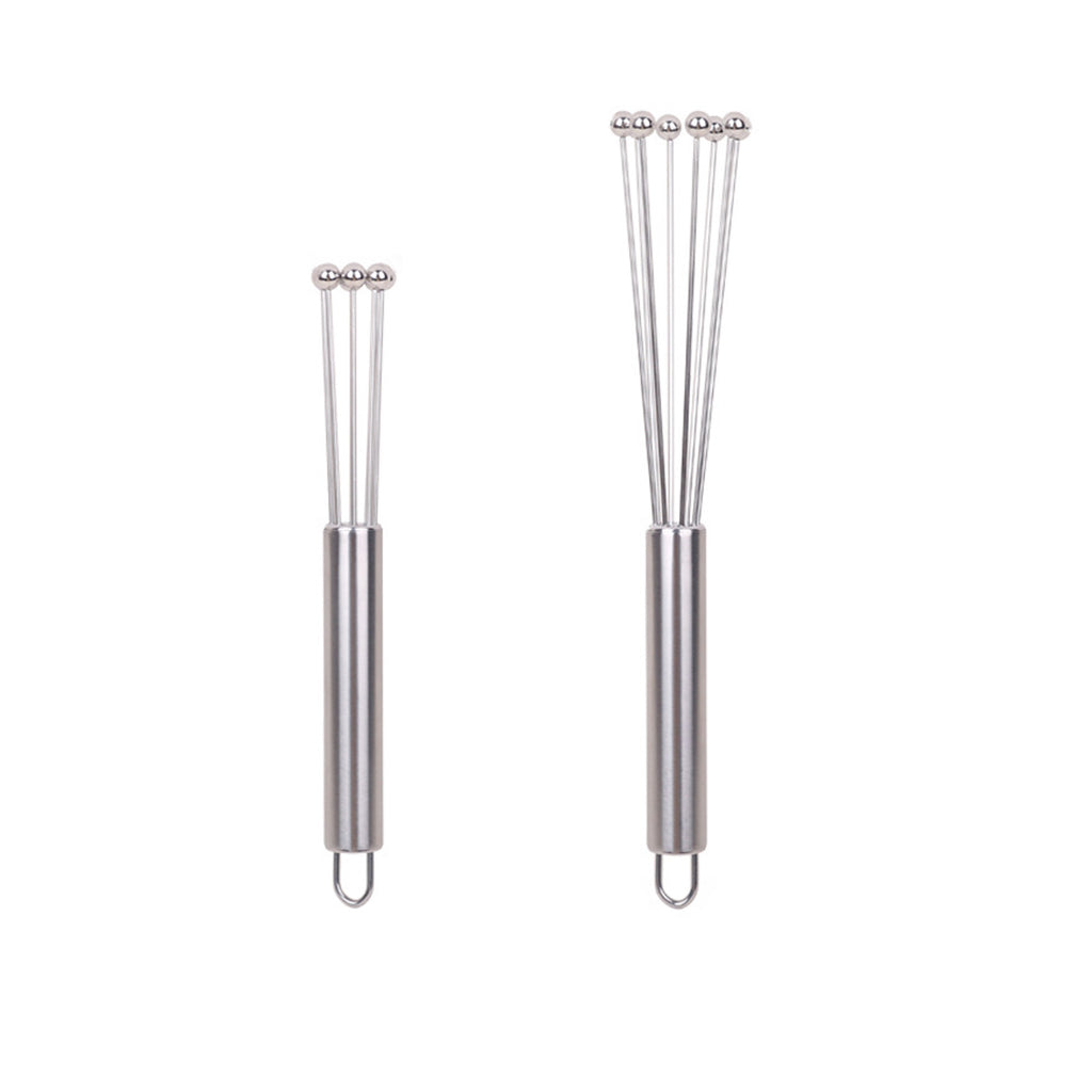 Stainless Steel Expandable Baking Ball Whisk Egg Blender