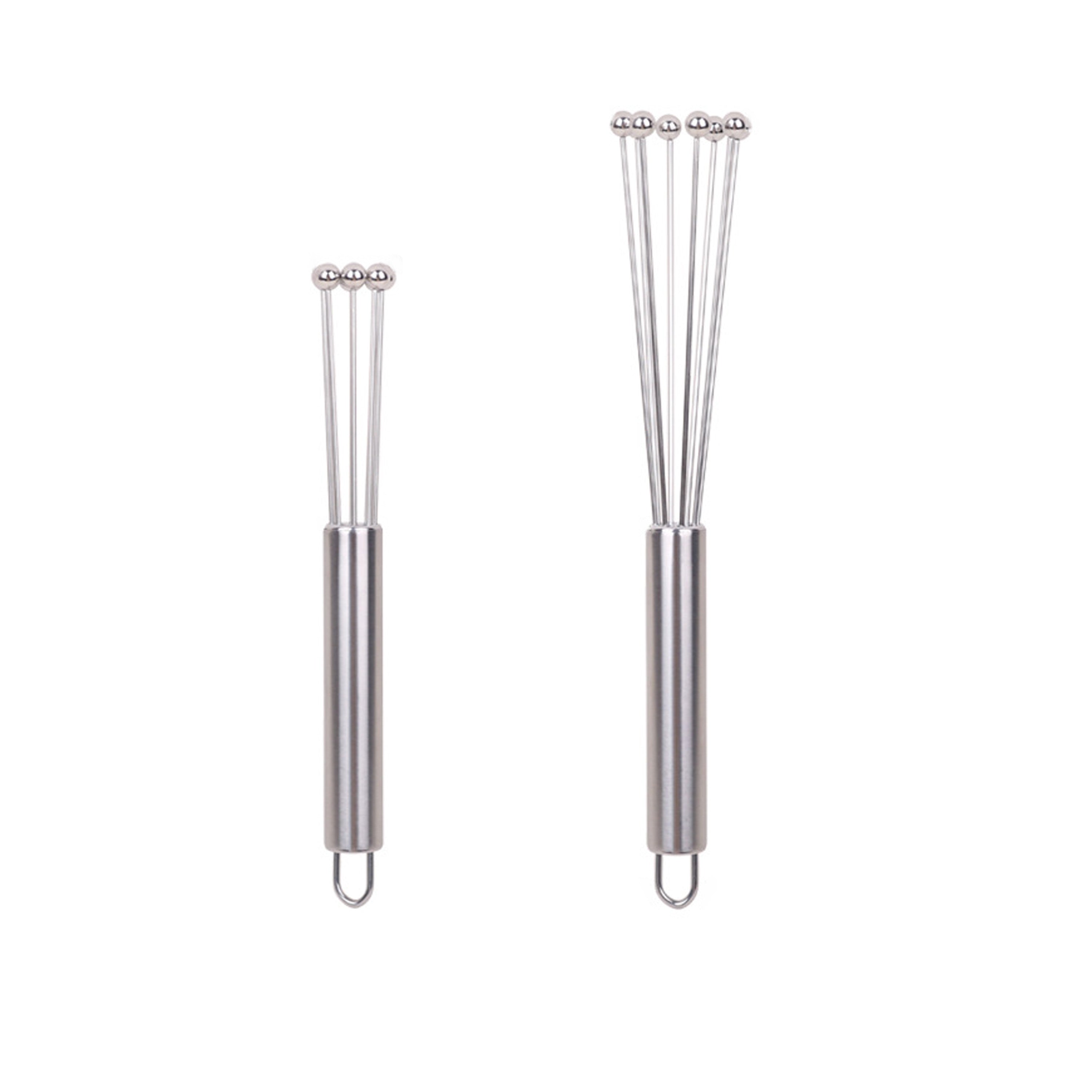 Stainless Steel Expandable Baking Ball Whisk Egg Blender