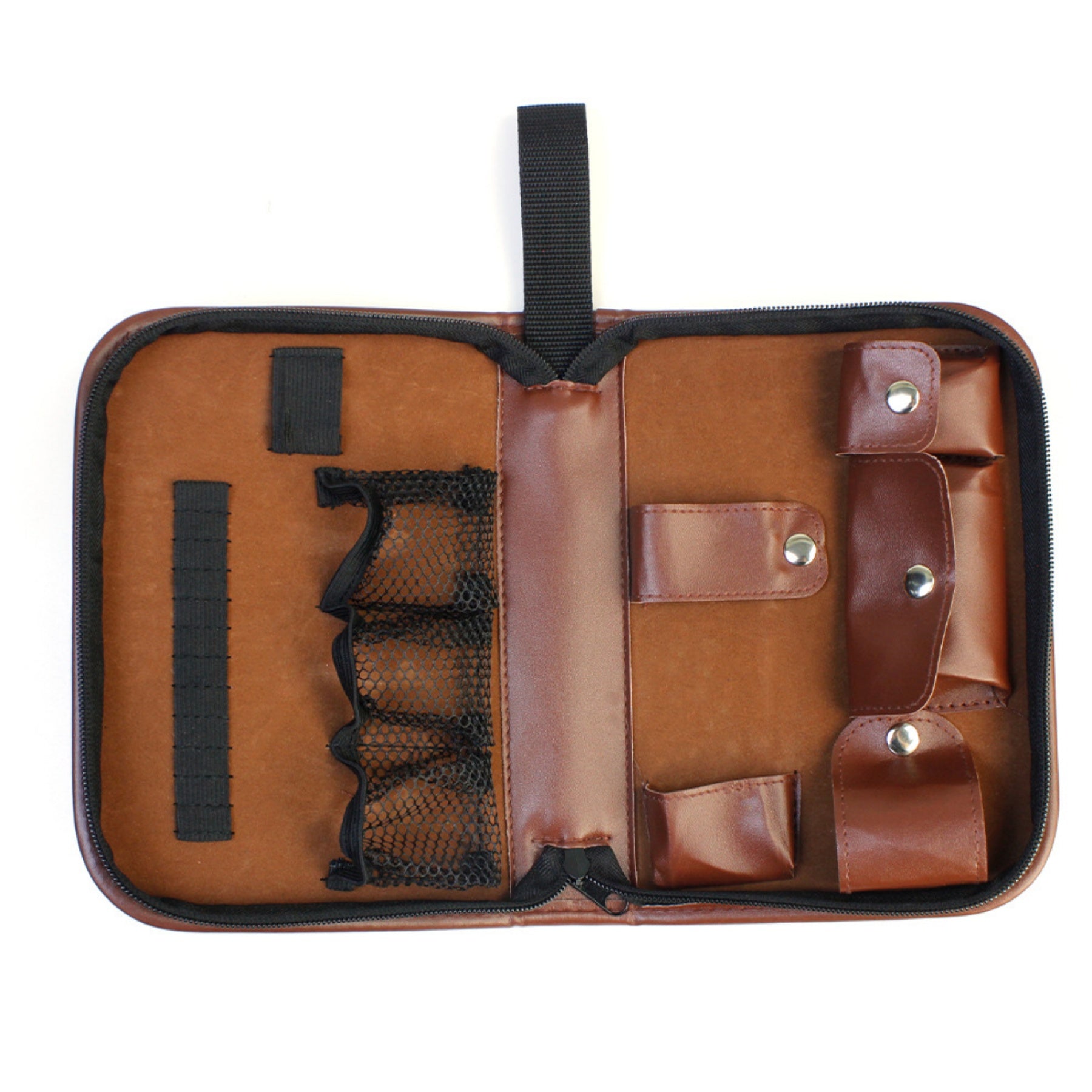 Large-capacity Golf Accessory Storage Leather Bag