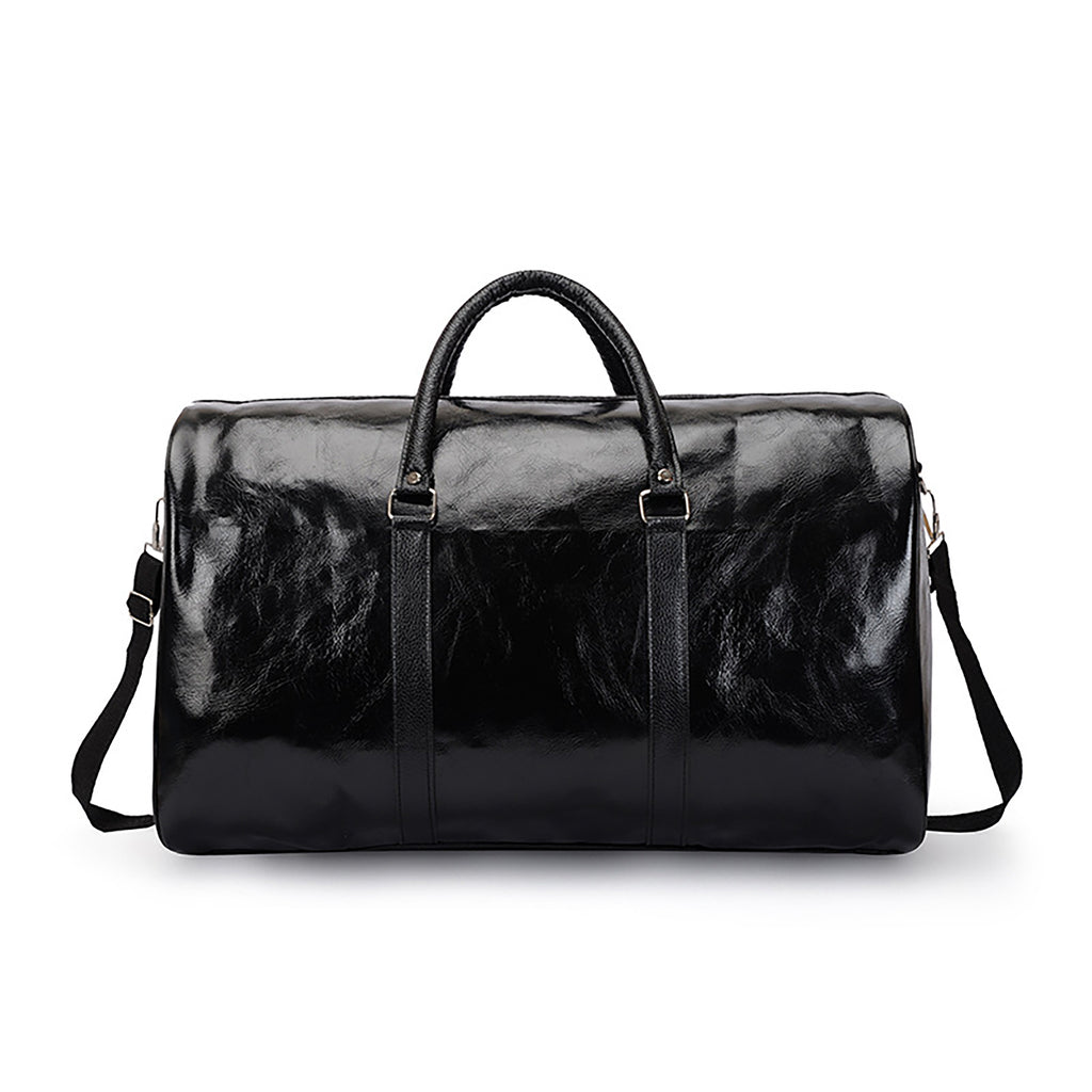 Sport Pu Leather Gym Duffle Travel Bag