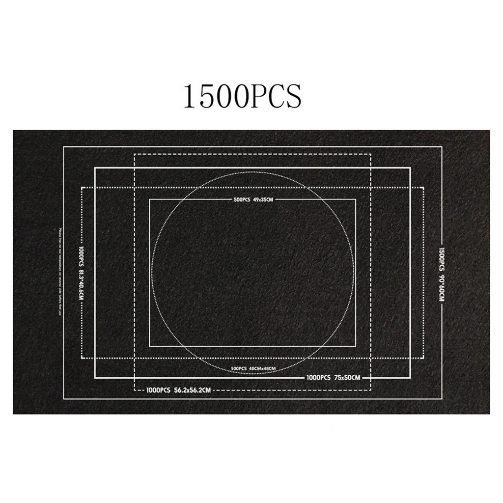 Roll Up Jigsaw Puzzle Mats With Storage Bag