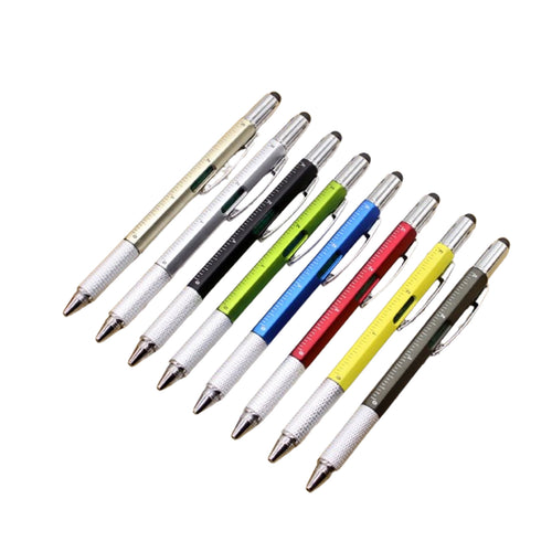 6-In-1 Multifunctional Tool Ballpoint Pen