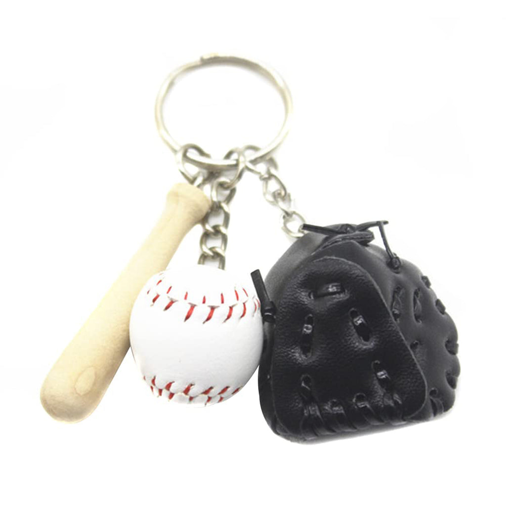 Baseball-Shaped Key Chain