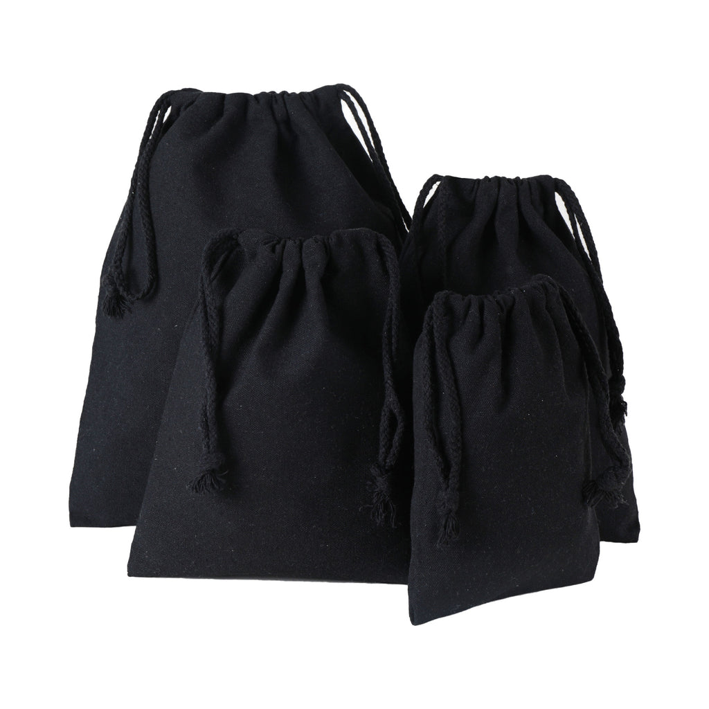 40cm High Drawstring Canvas Bag