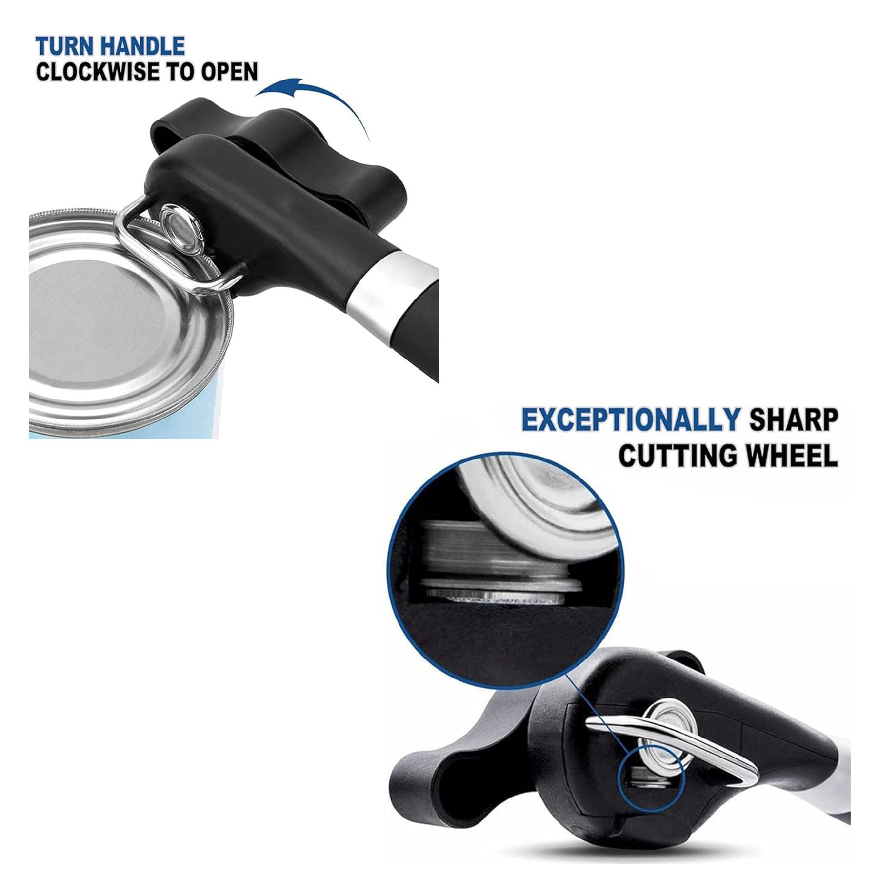 Versatile Kitchen Tool With Can Opener And Bottle Opener
