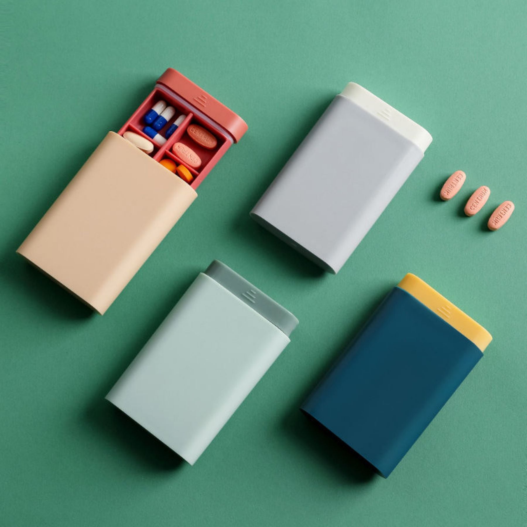 Mini Pill Storage Cases