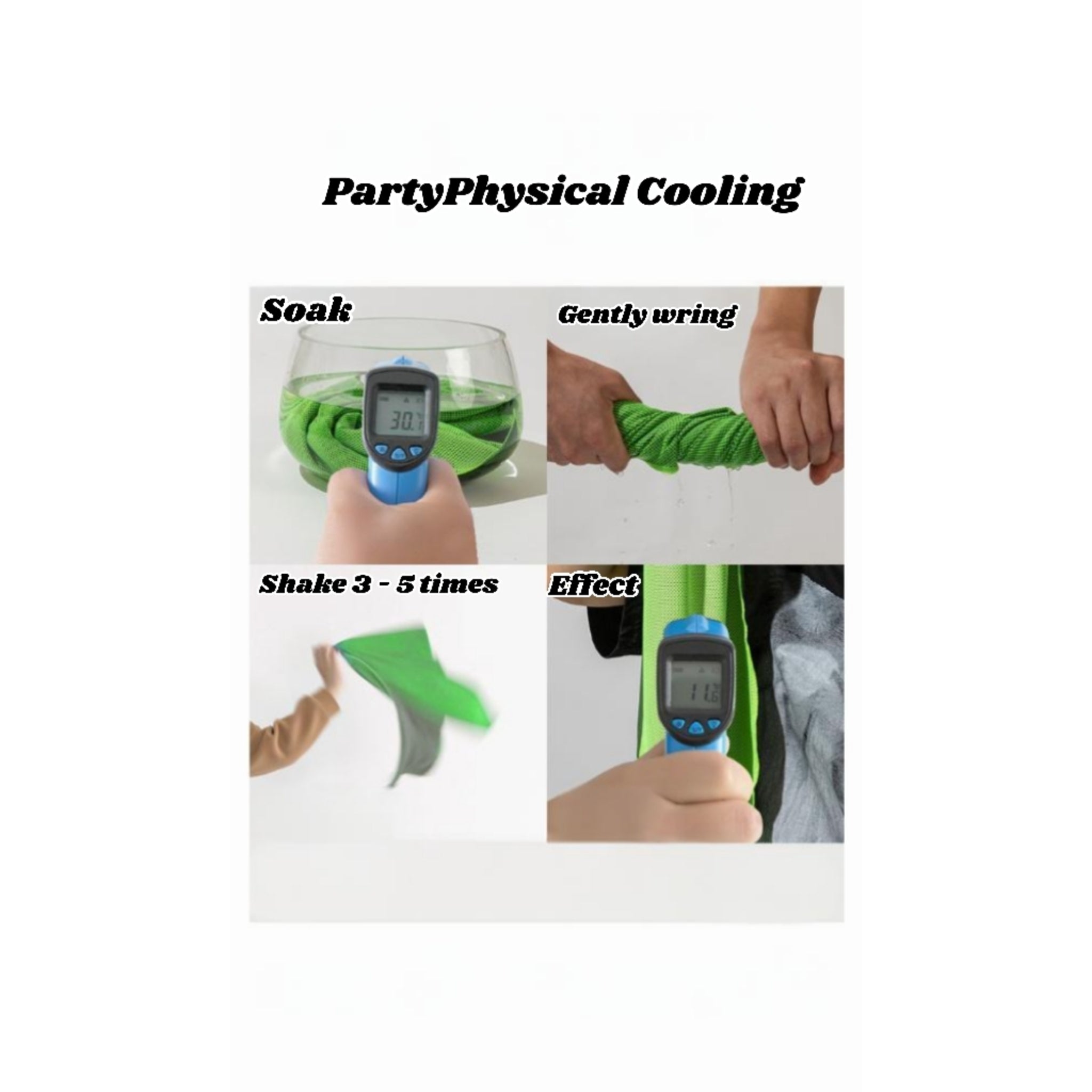 Sports Sweat-Absorbing Ice-Feeling Quick-Dry Towel