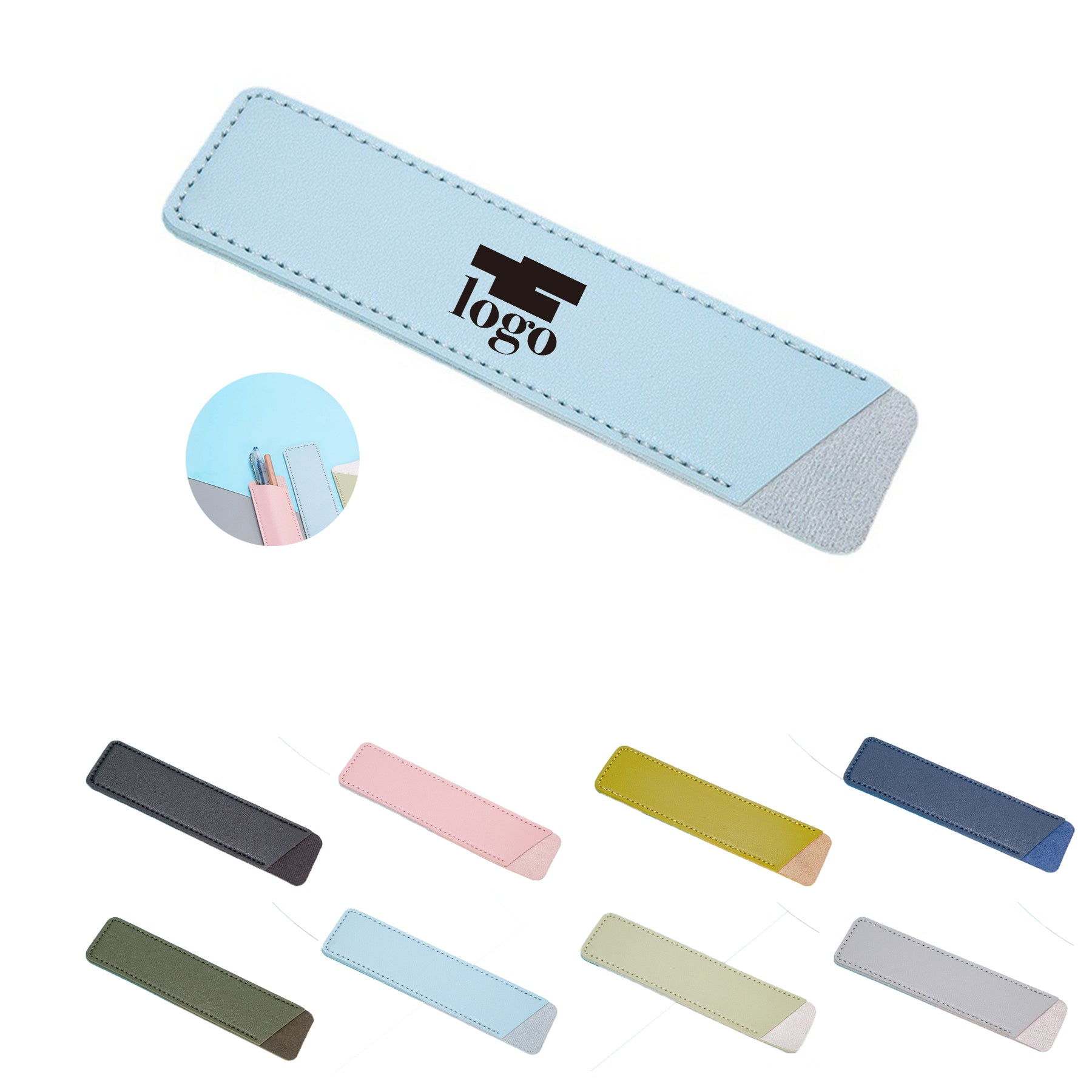 Creative Minimalist Leather Pen Case