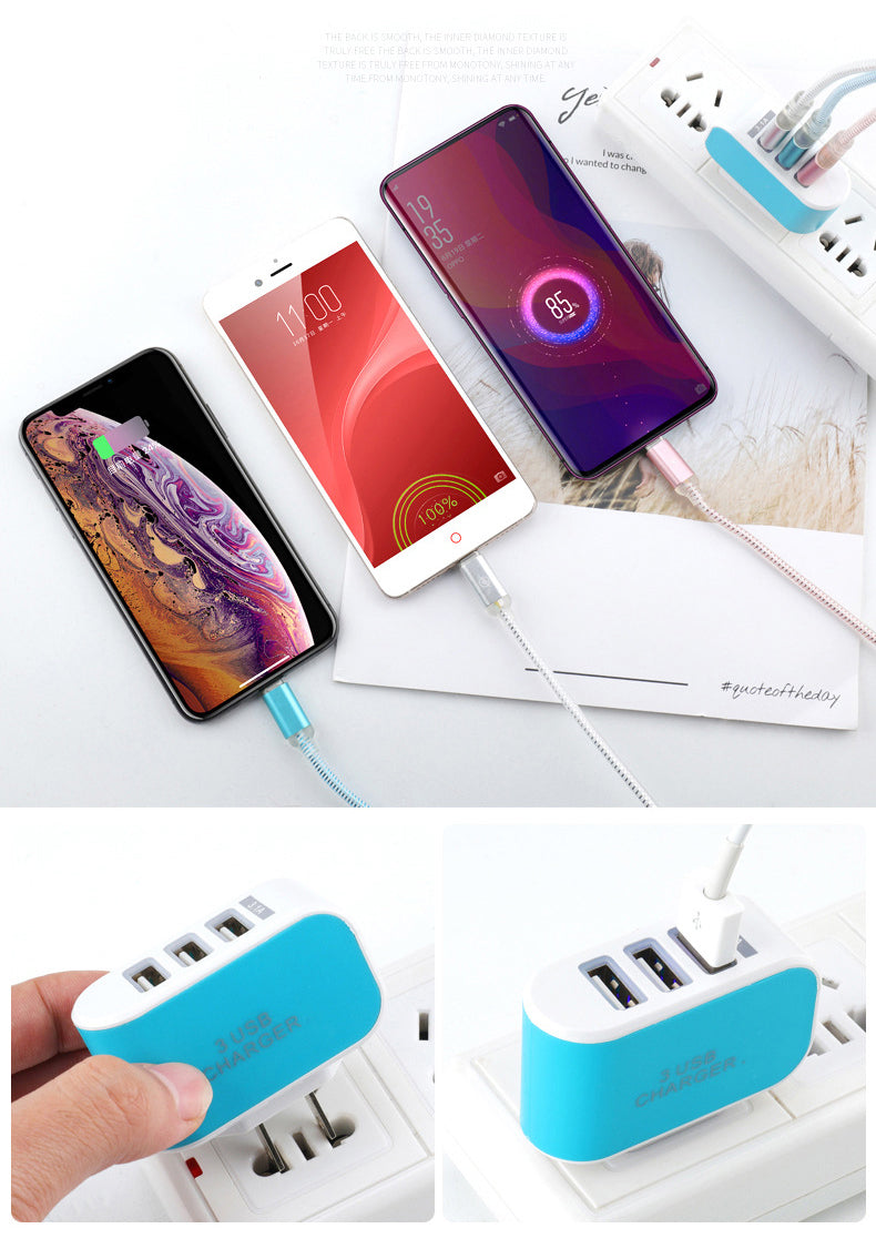 3 Port Usb Charger