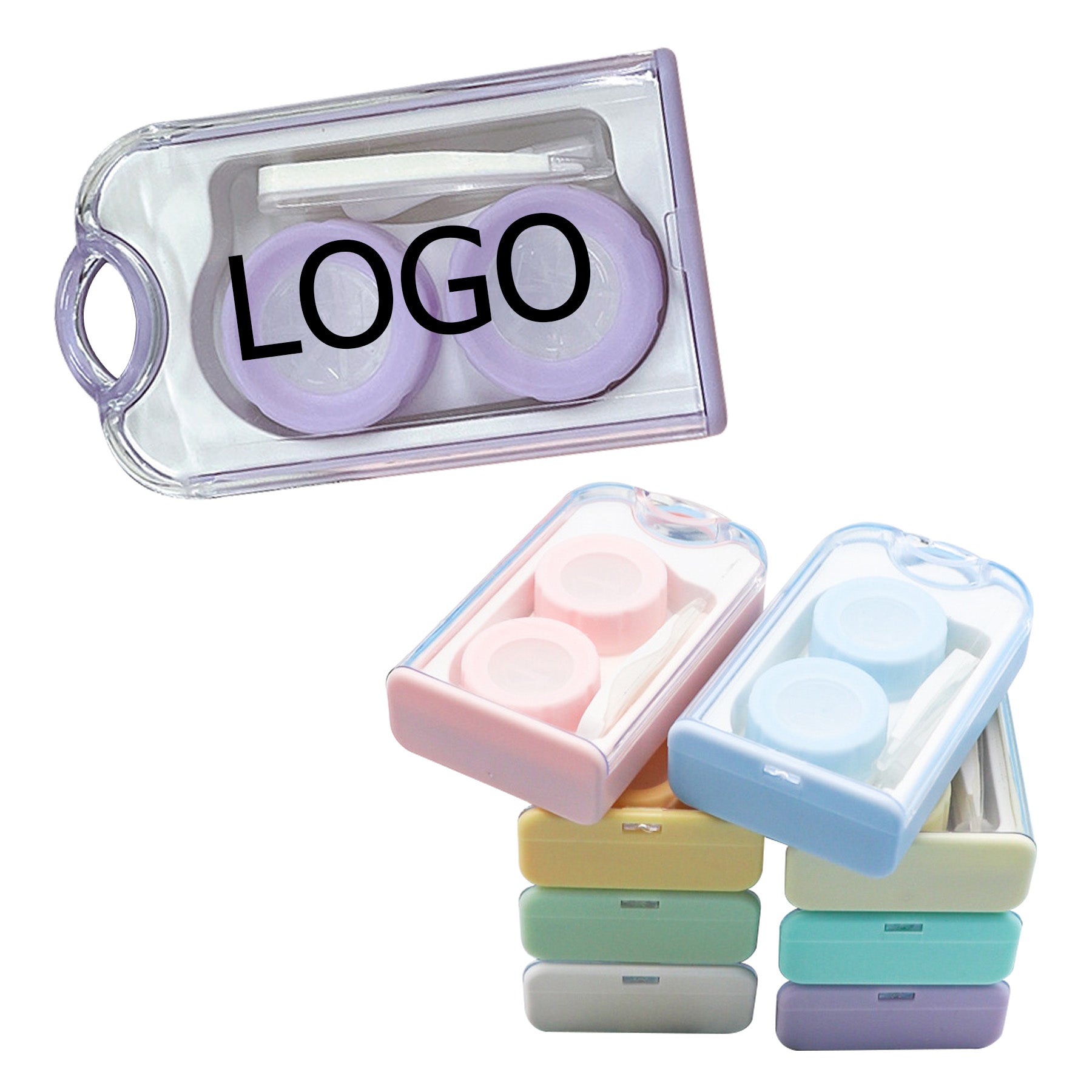 Push-Pull Contact Lens Case