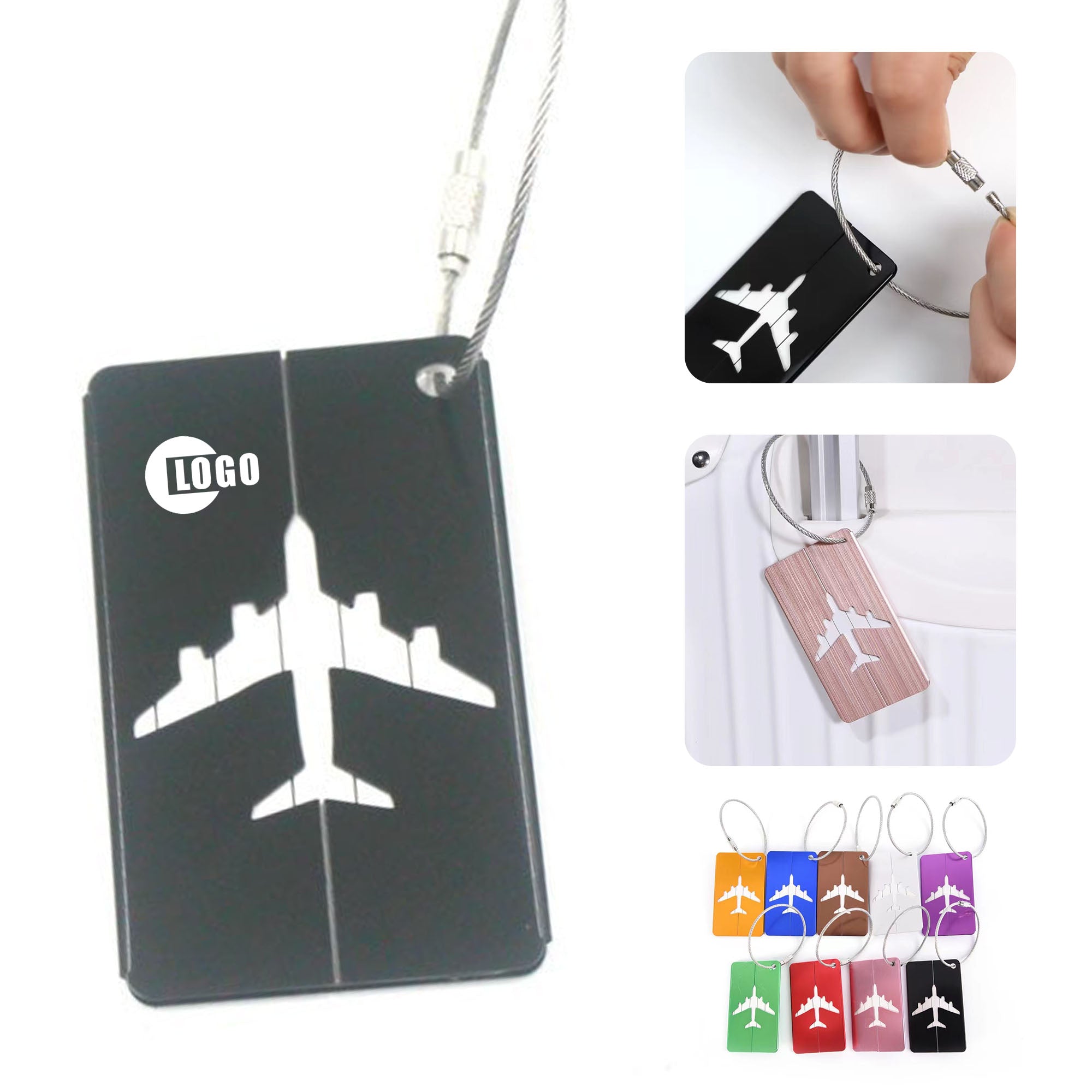 Aluminum Alloy Luggage Tag