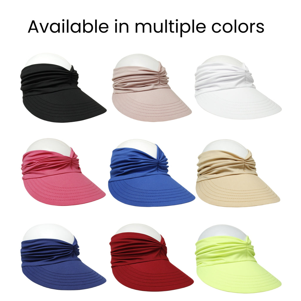 Women'S Ponytail-Friendly Open-Top Sun Hats