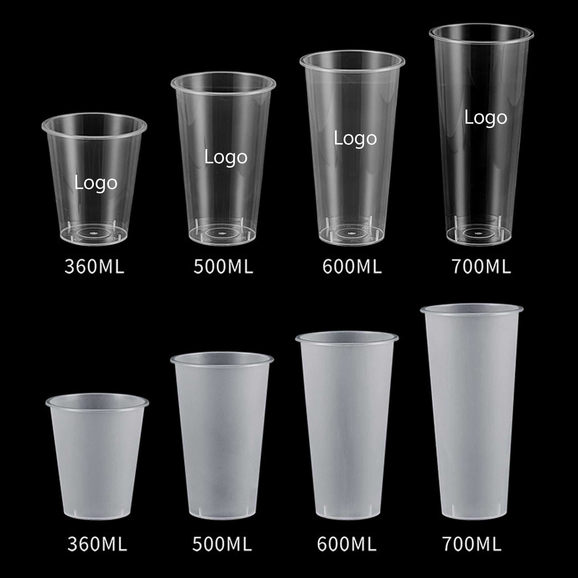 12oz Eco-Friendly Clear Cup