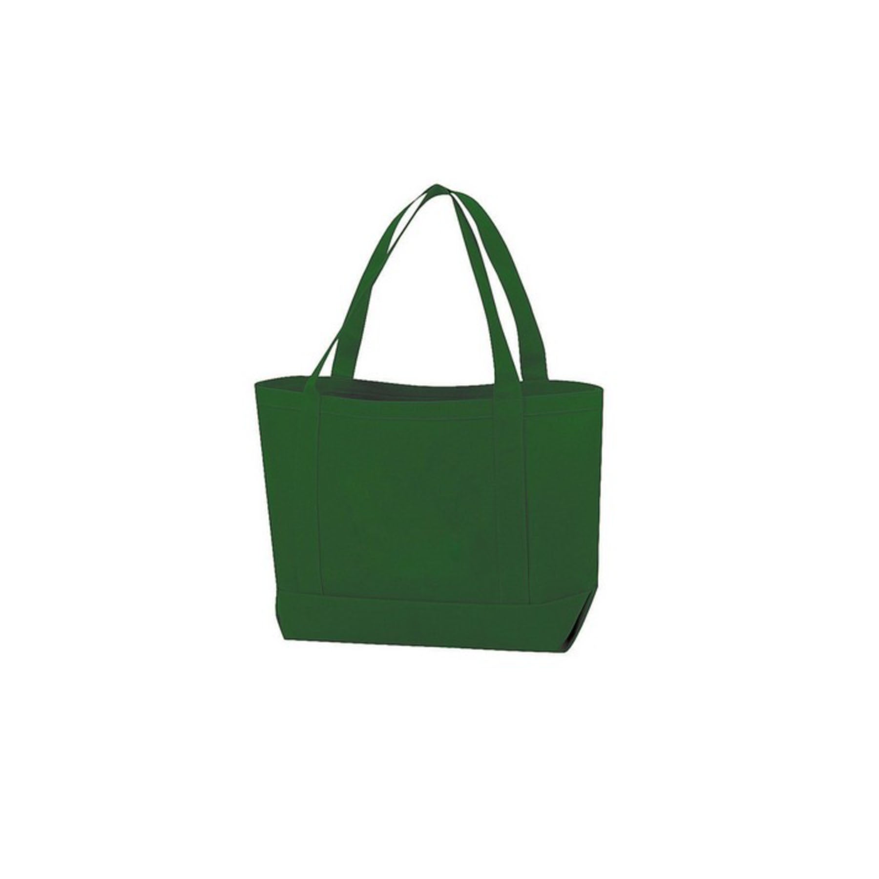 Classic Solid Color Canvas Tote Bag