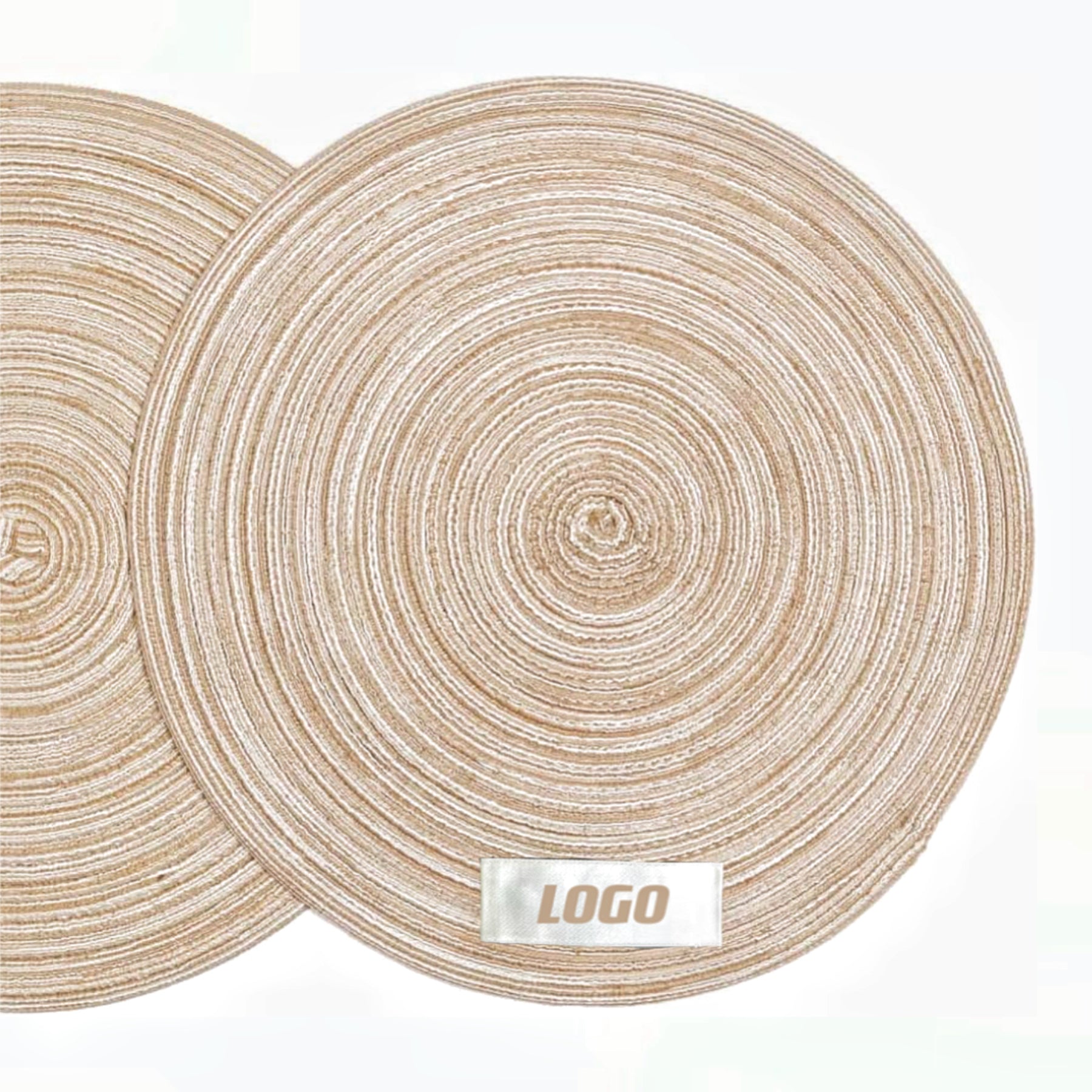 15" Round Braided Place Mats