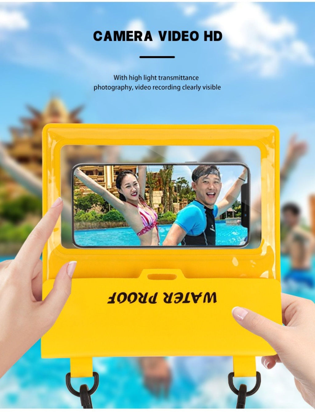 PVC Large-capacity Waterproof Bag For Mobile Phones