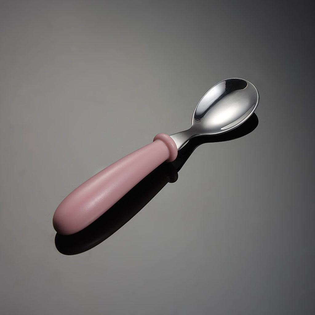 Ergonomic Stainless Steel Baby Spoon