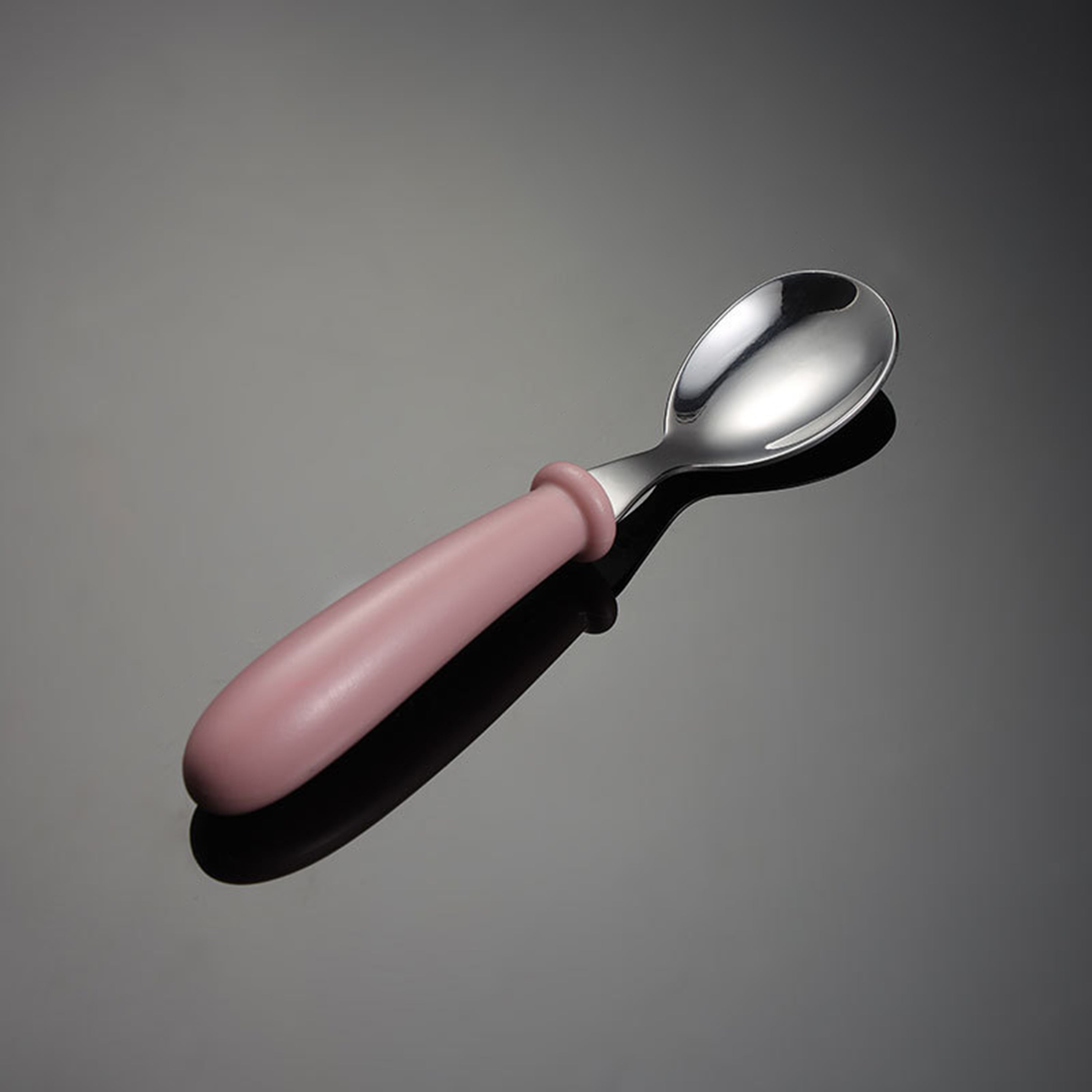 Ergonomic Stainless Steel Baby Spoon