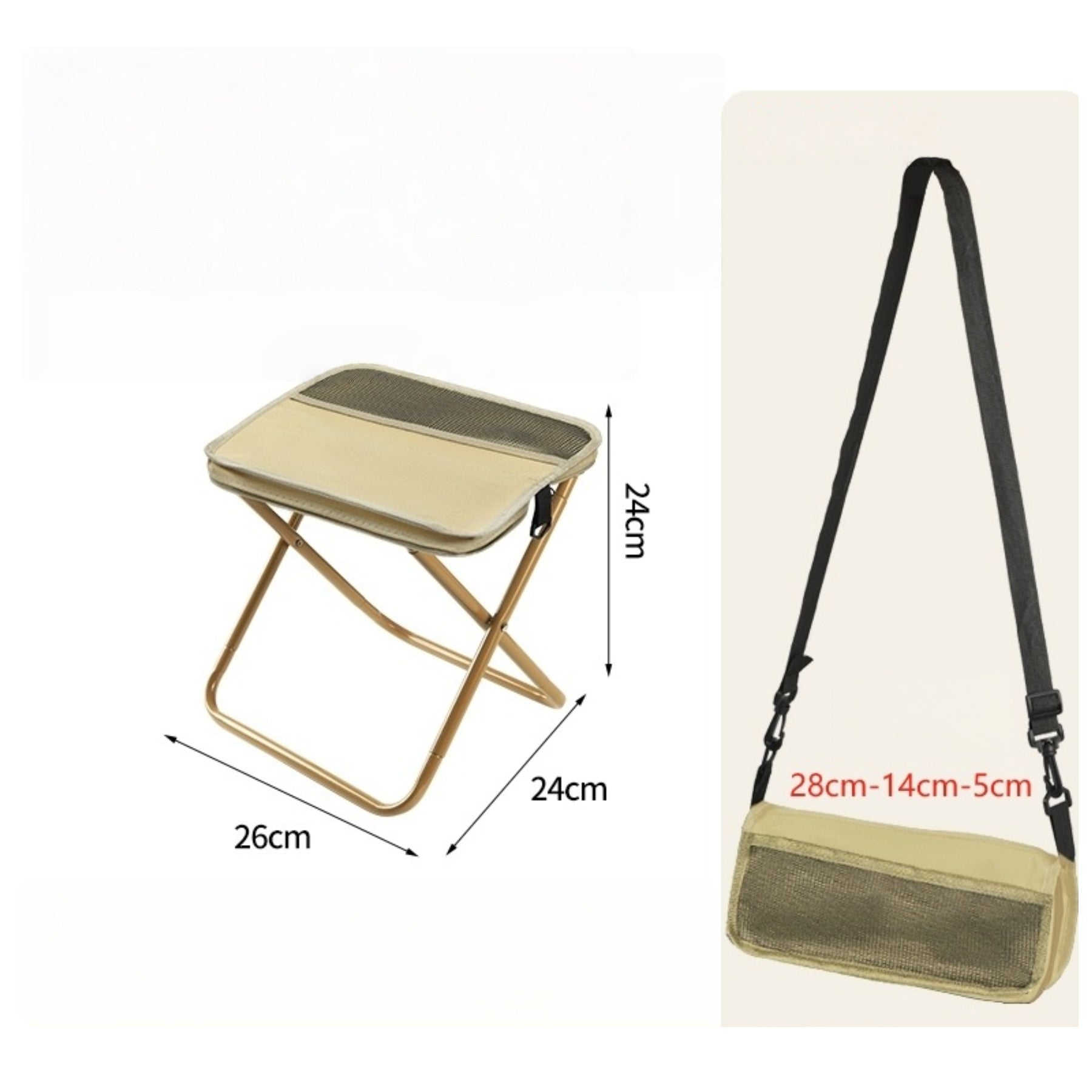 Backpack Folding Stool