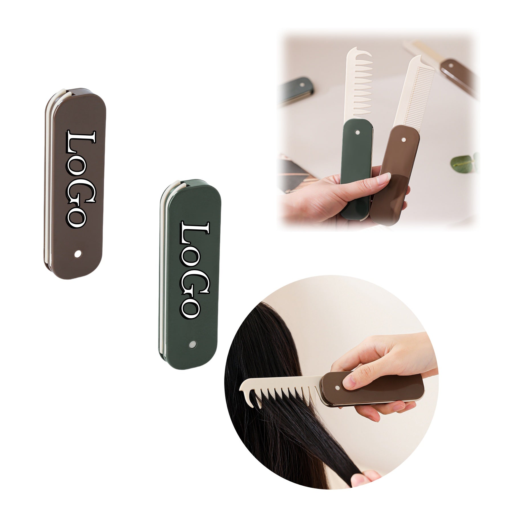 Foldable Portable Comb
