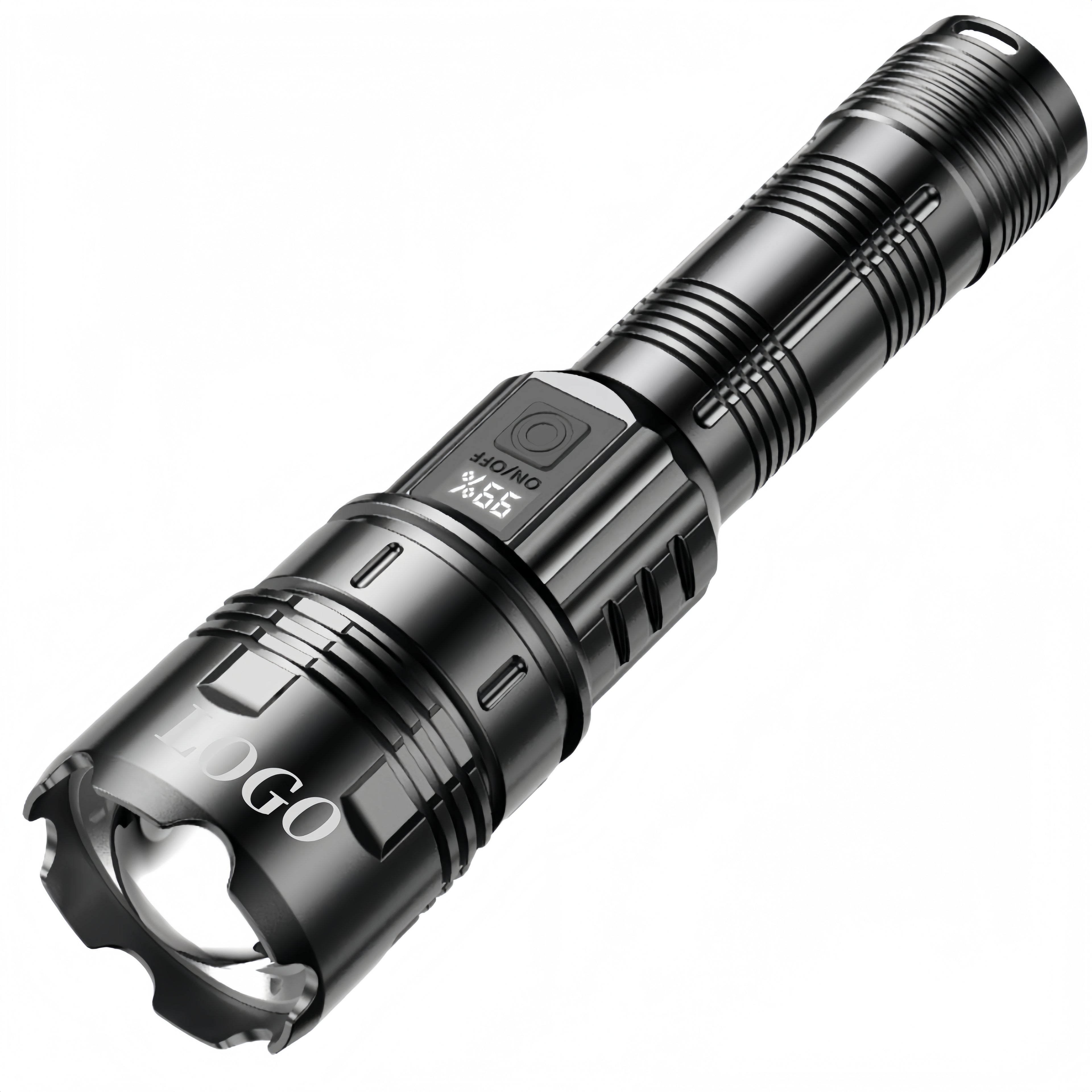 White Laser Multi-Functional Zoom High-Intensity Flashlight