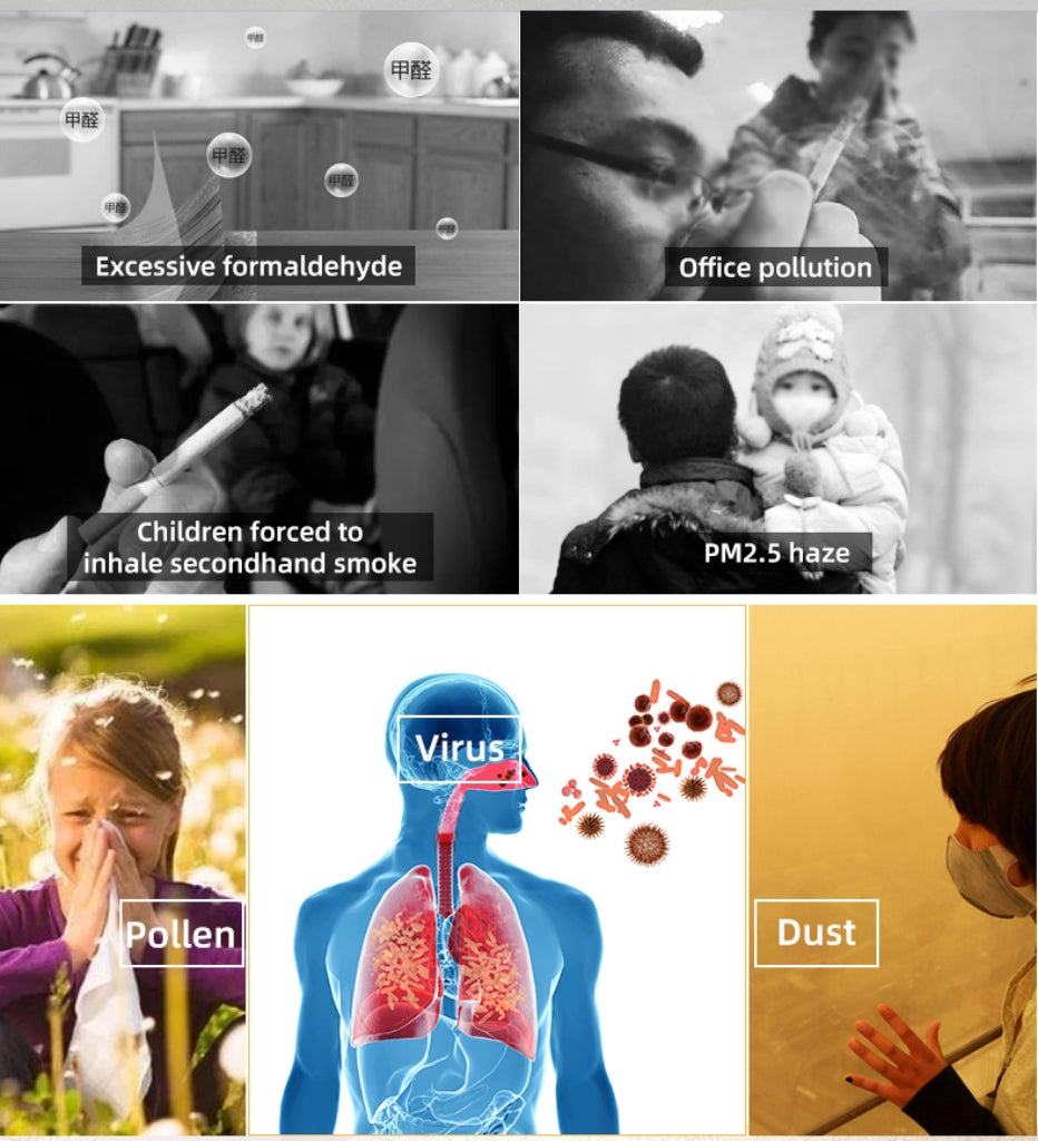 Neck Air Purifier With Negative Ion Technology