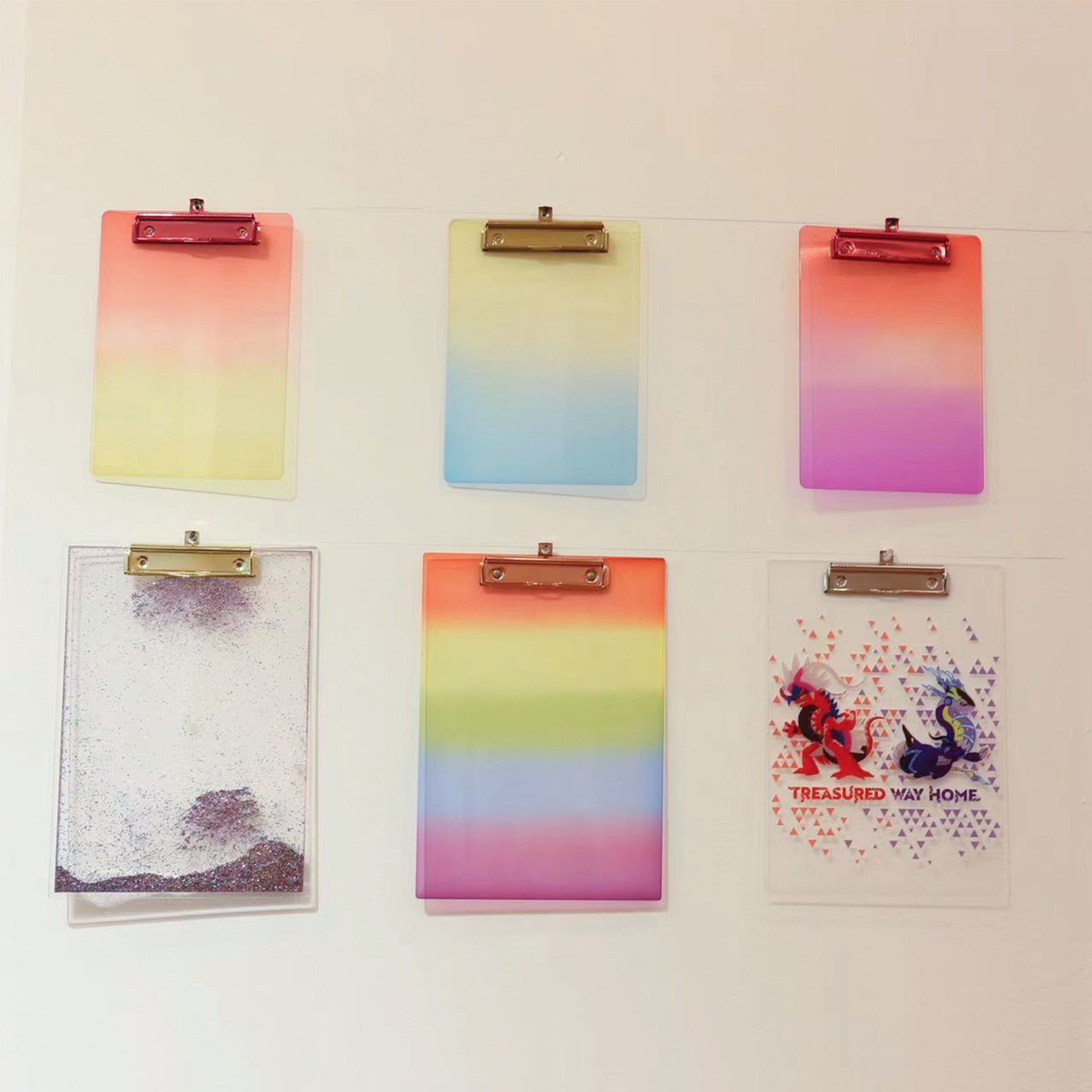 Colored Thick Office Clipboard