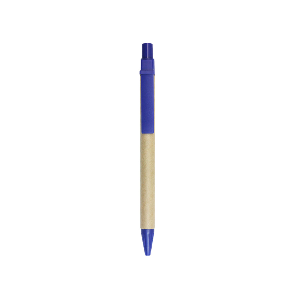 Eco-Friendly Kraft Paper Barrel Pen-Retractable Ballpoint