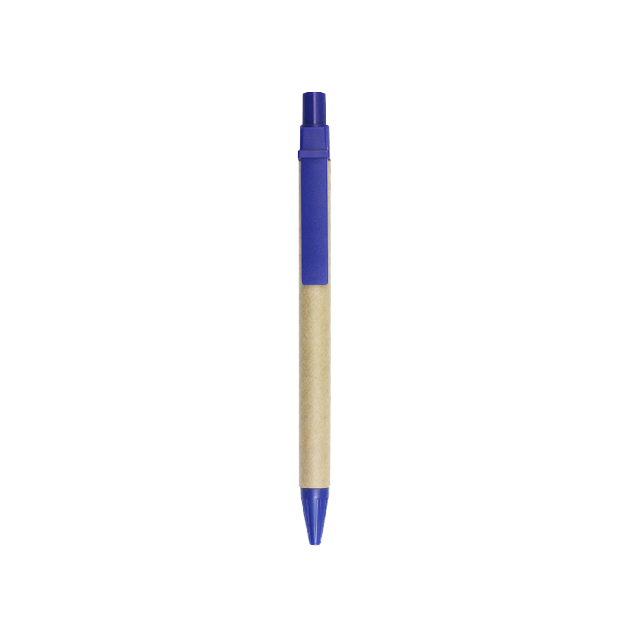 Eco-Friendly Kraft Paper Barrel Pen-Retractable Ballpoint