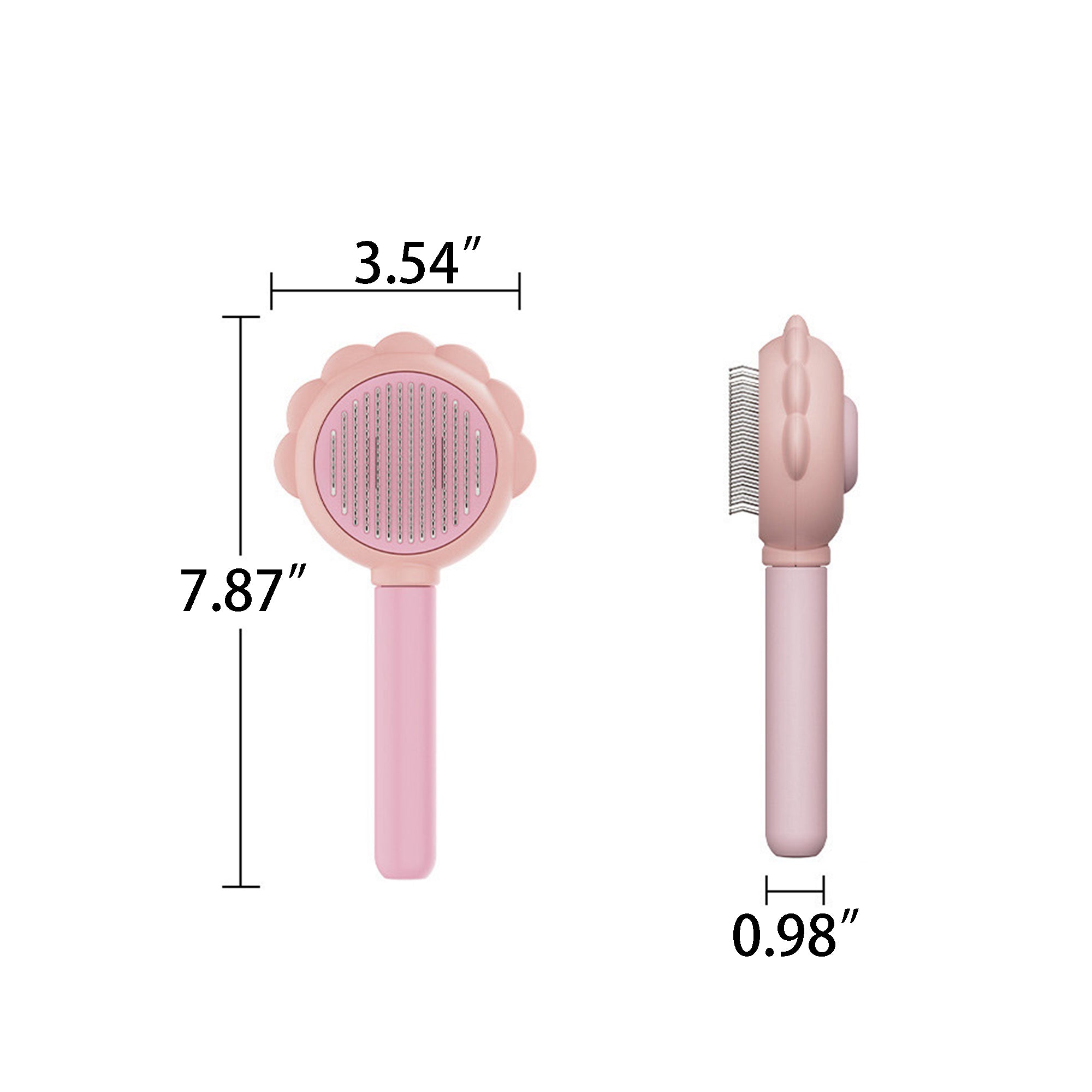 Pet Brush with Release Button