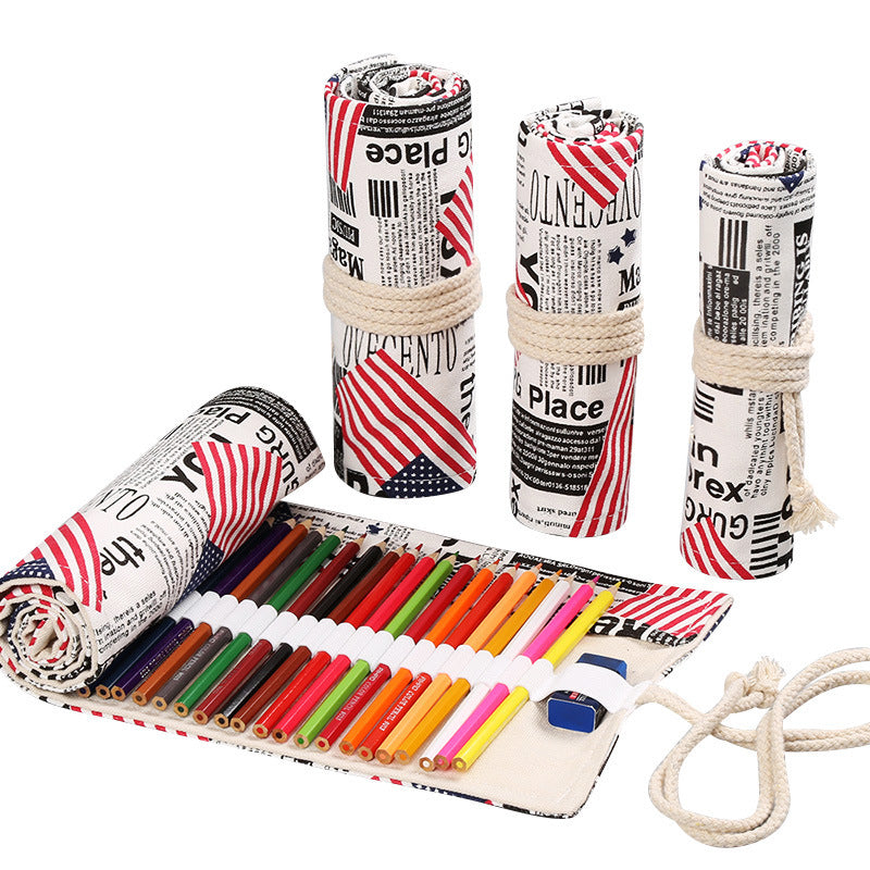 Natural Canvas Roll Large Artist Sketch Tools