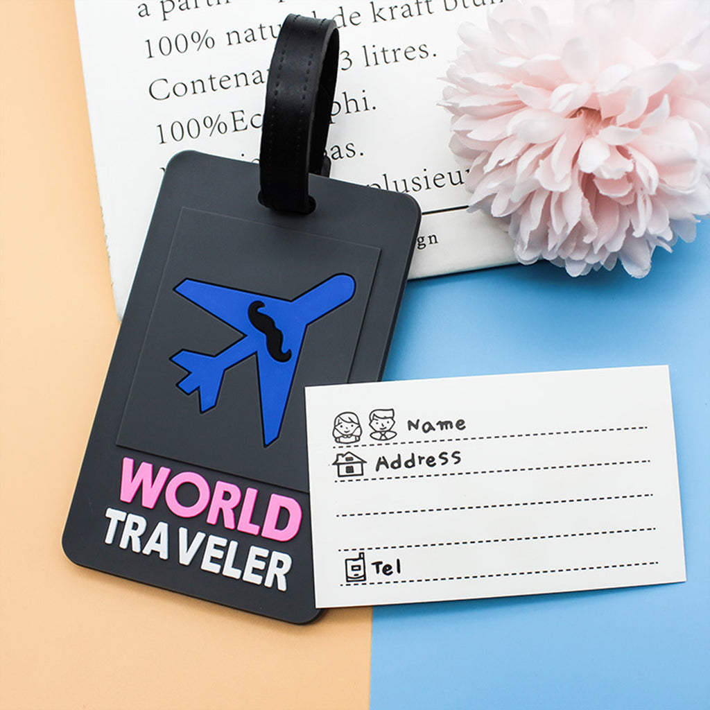 Silicone Card Travel Luggage Tag