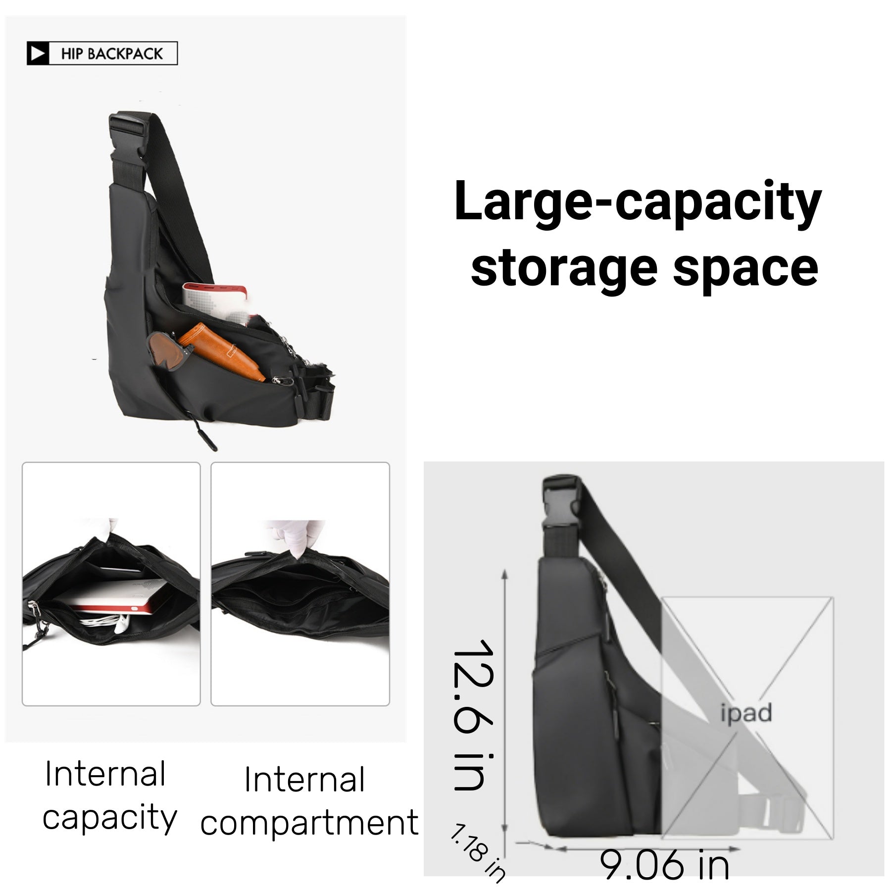 Men's Crossbody Chest Bag