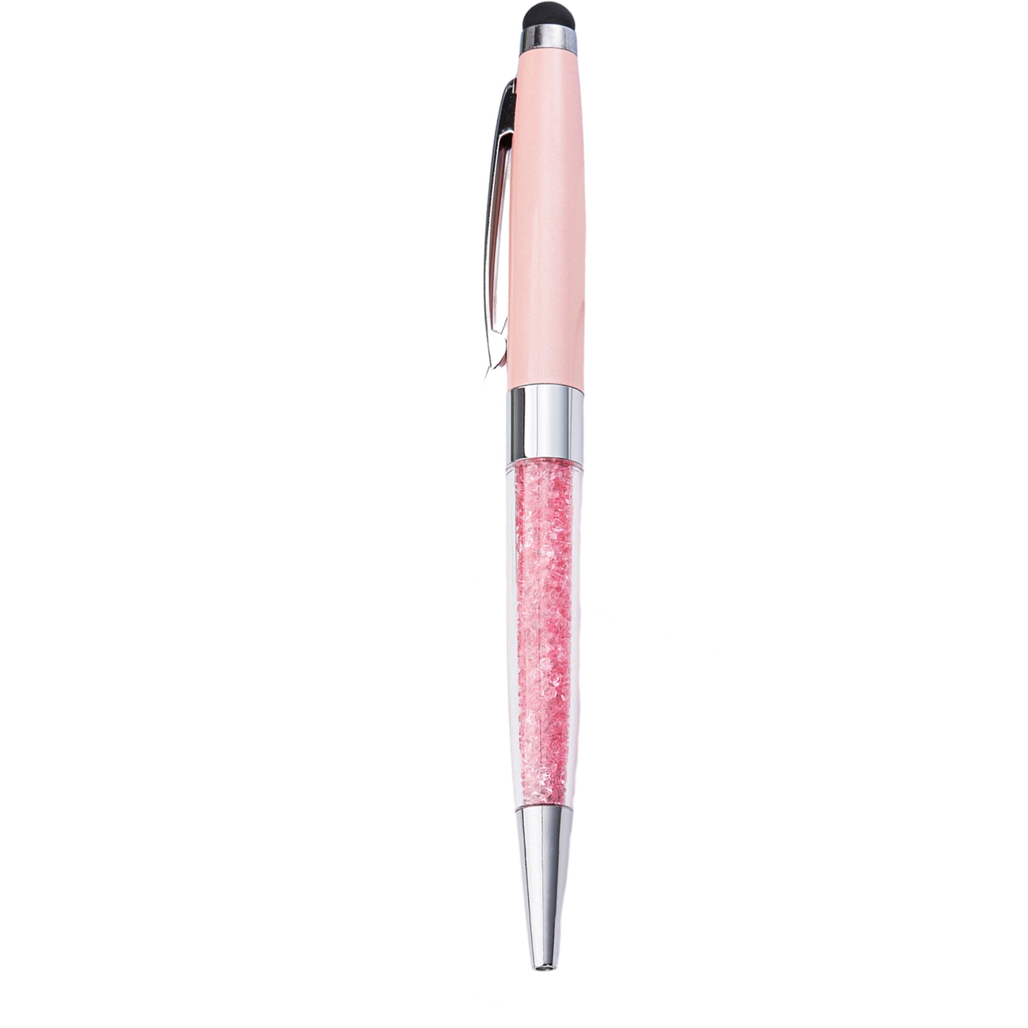Crystal Ballpoint Pen With Stylus