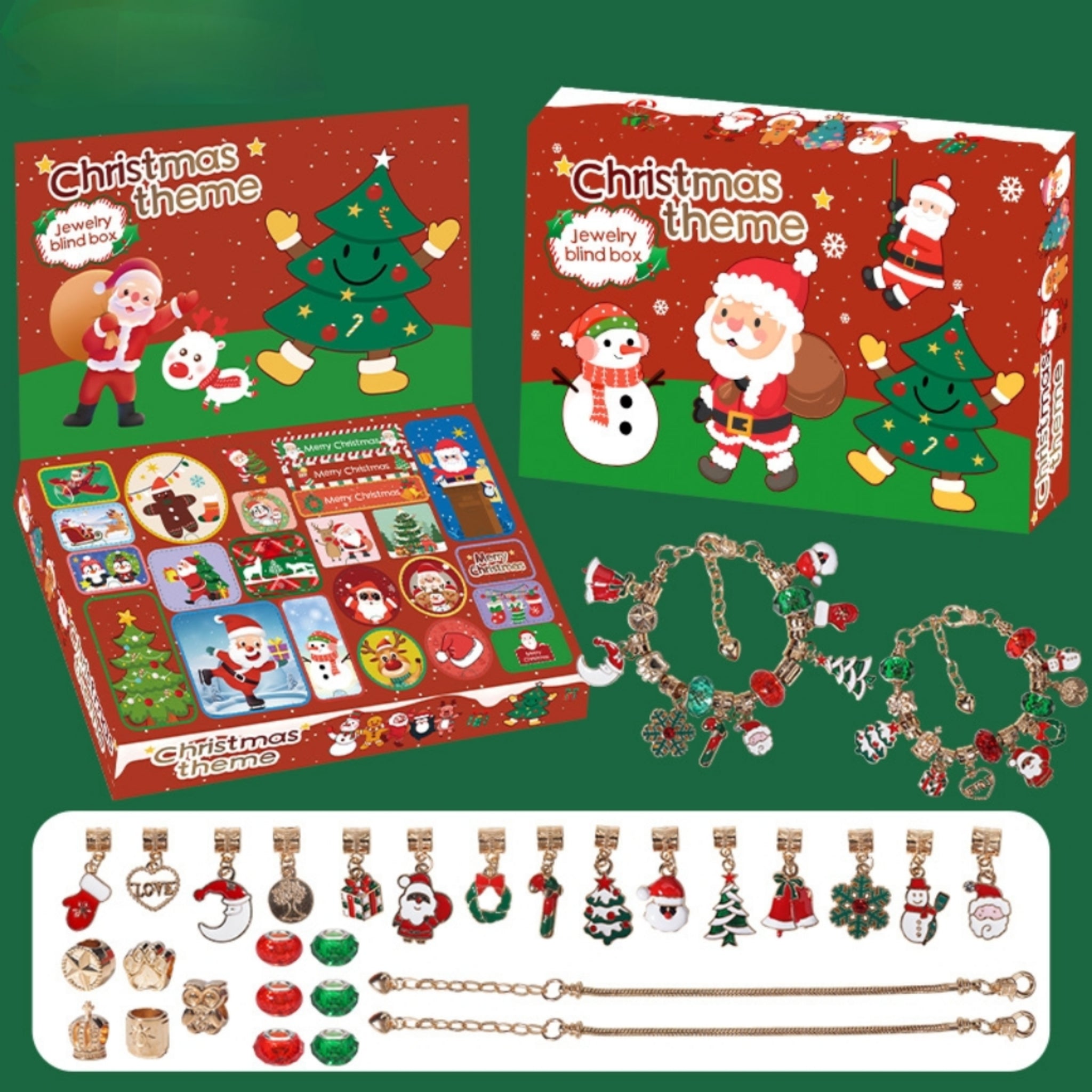 DIY Christmas Bracelet Blind Box