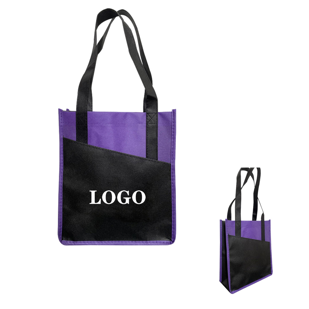 Bevelled Pocket Tote Bag