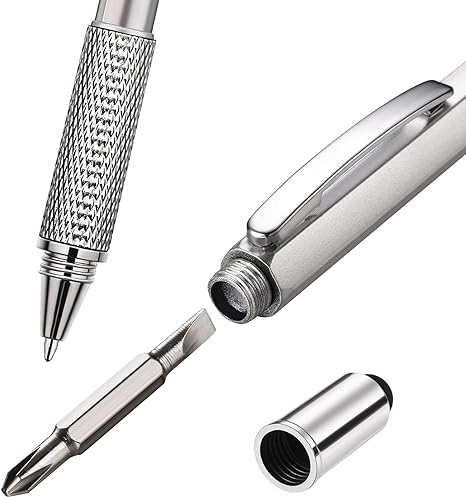 6 In 1 Multitool Pen With Level Ruler