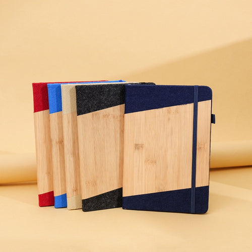 Bamboo And Wood Creative Notebooks (80 Sheets)