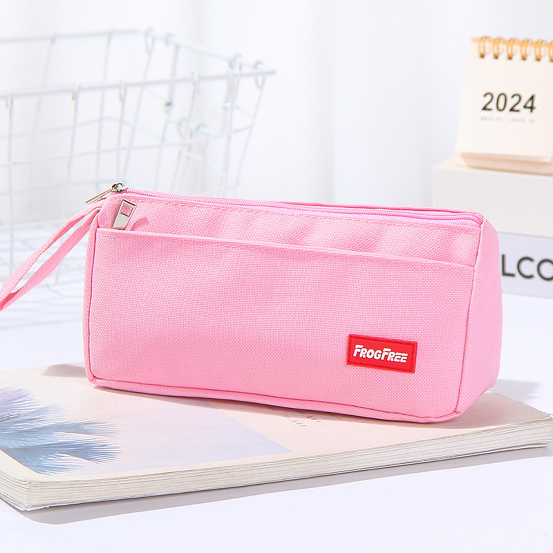 Custom Simple Oxford Cloth Pencil Case